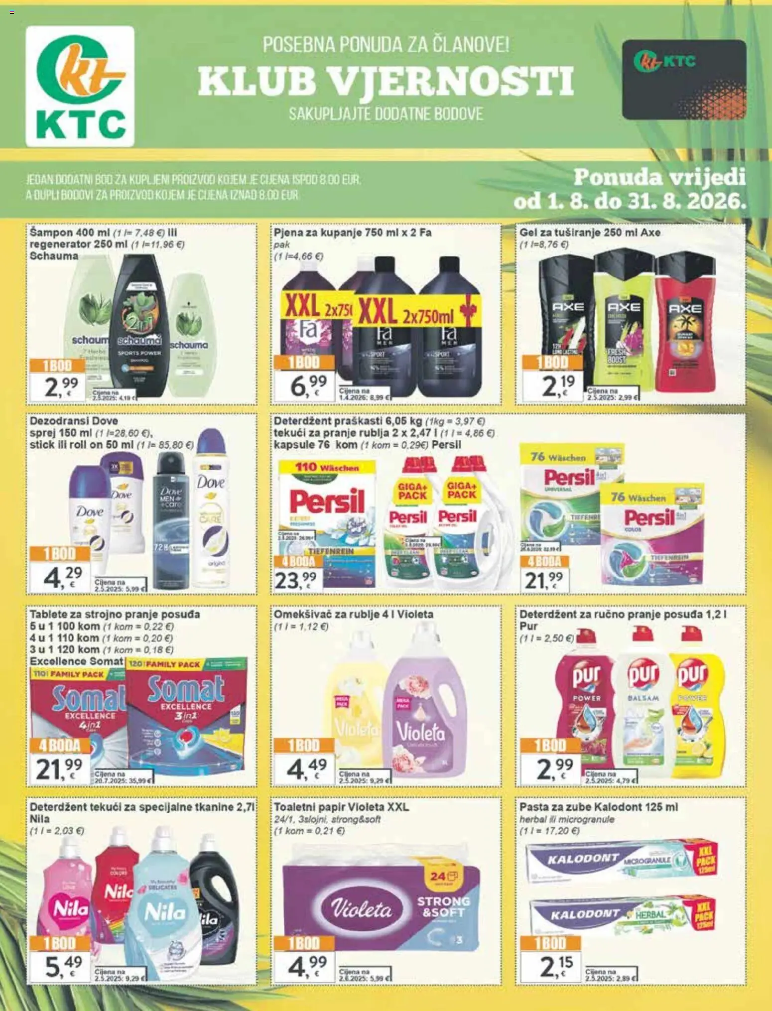 KTC katalog akcija strana 10 – vrijedi od 6.8. do 11.8.2026.