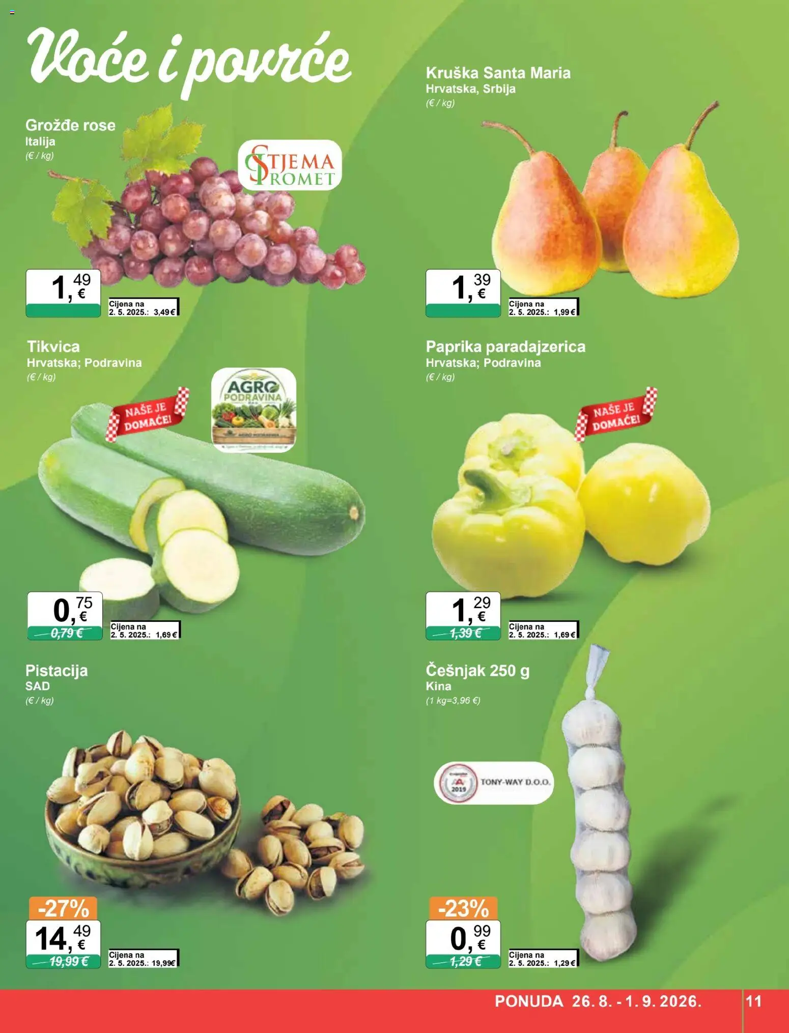 KTC katalog akcija strana 11 – vrijedi od 26.8. do 1.9.2026.