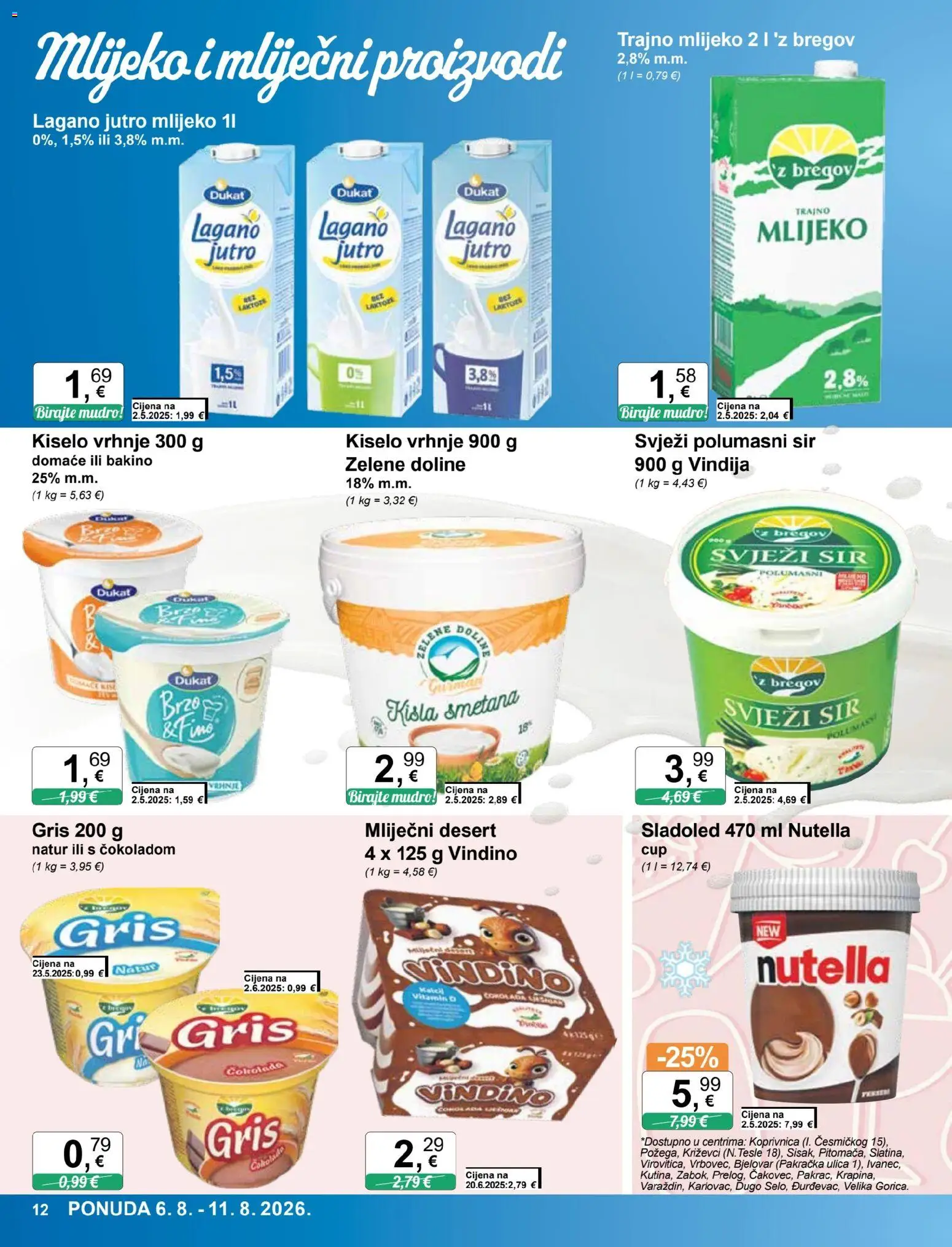 KTC katalog akcija strana 12 – vrijedi od 6.8. do 11.8.2026.