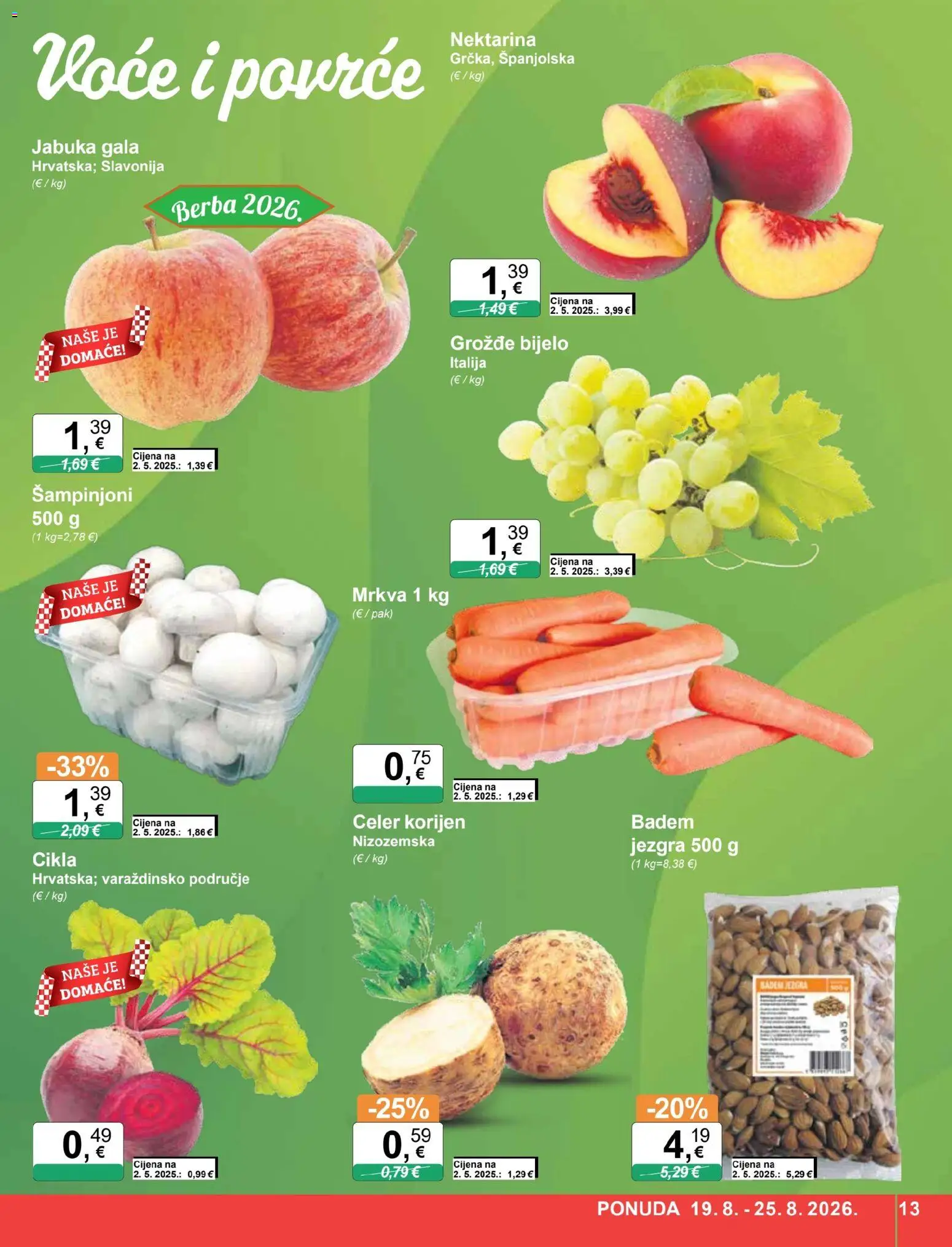 KTC katalog akcija strana 13 – vrijedi od 19.8. do 25.8.2026.