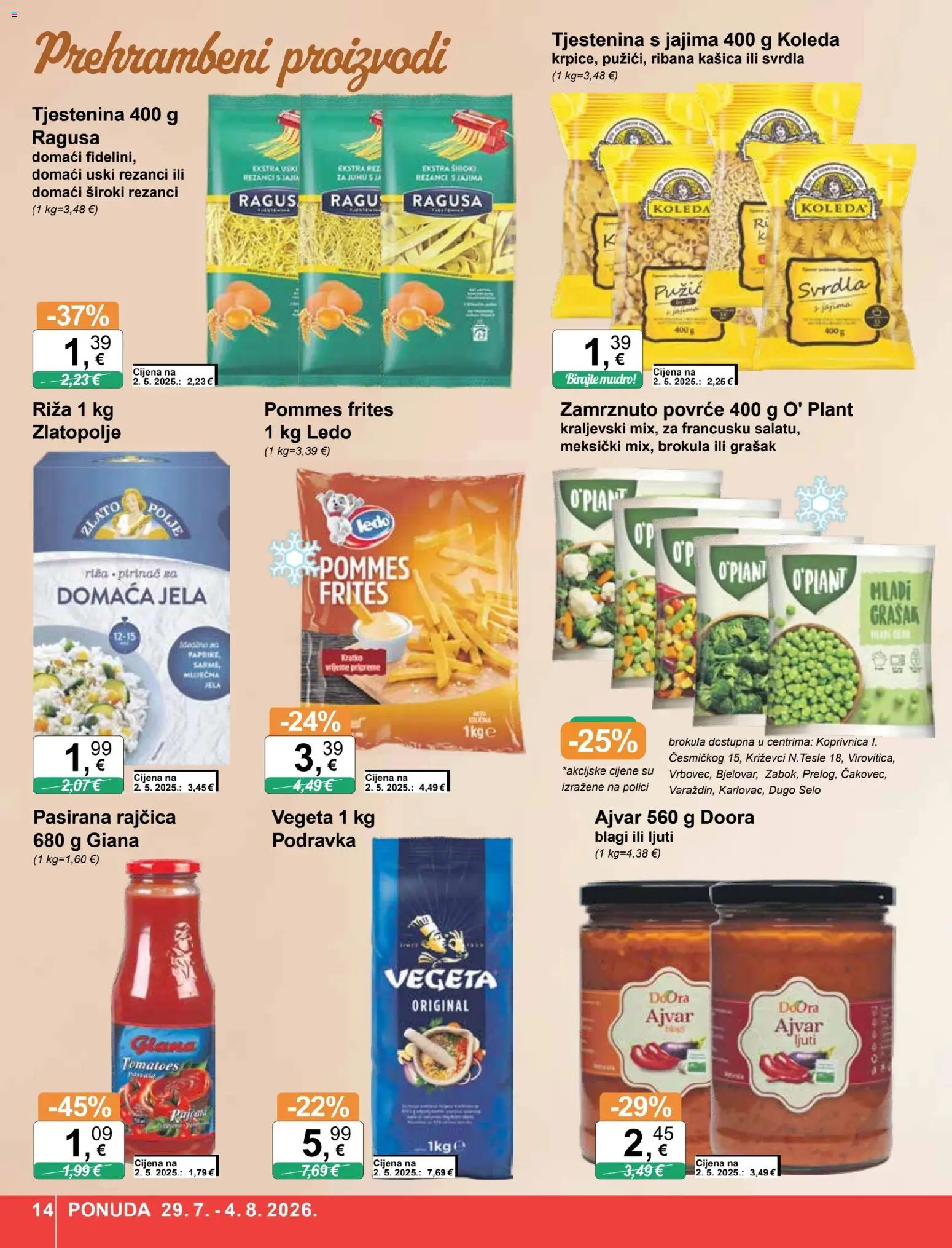 KTC katalog akcija strana 14 – vrijedi od 29.7. do 4.8.2026.