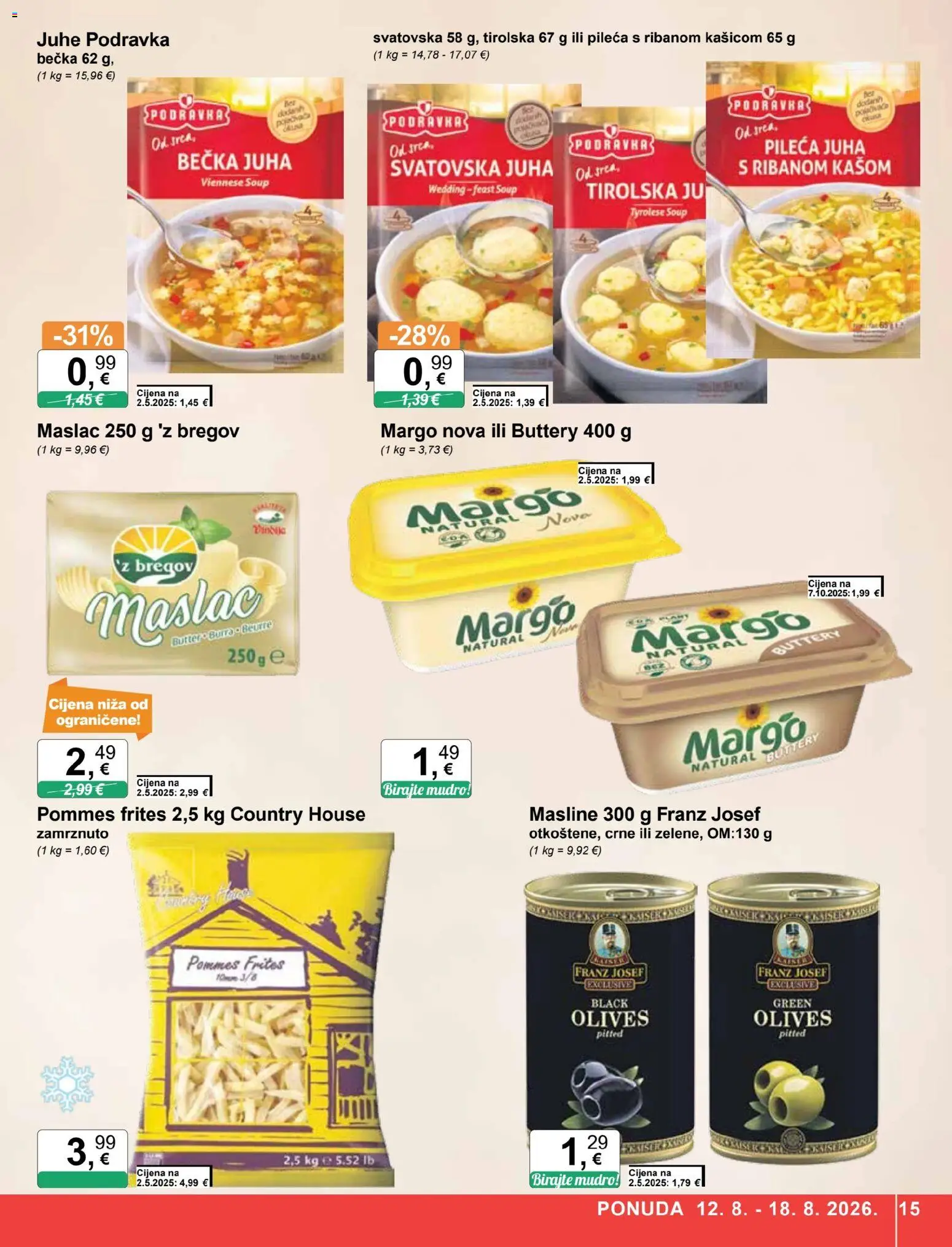 KTC katalog akcija strana 15 – vrijedi od 12.8. do 18.8.2026.