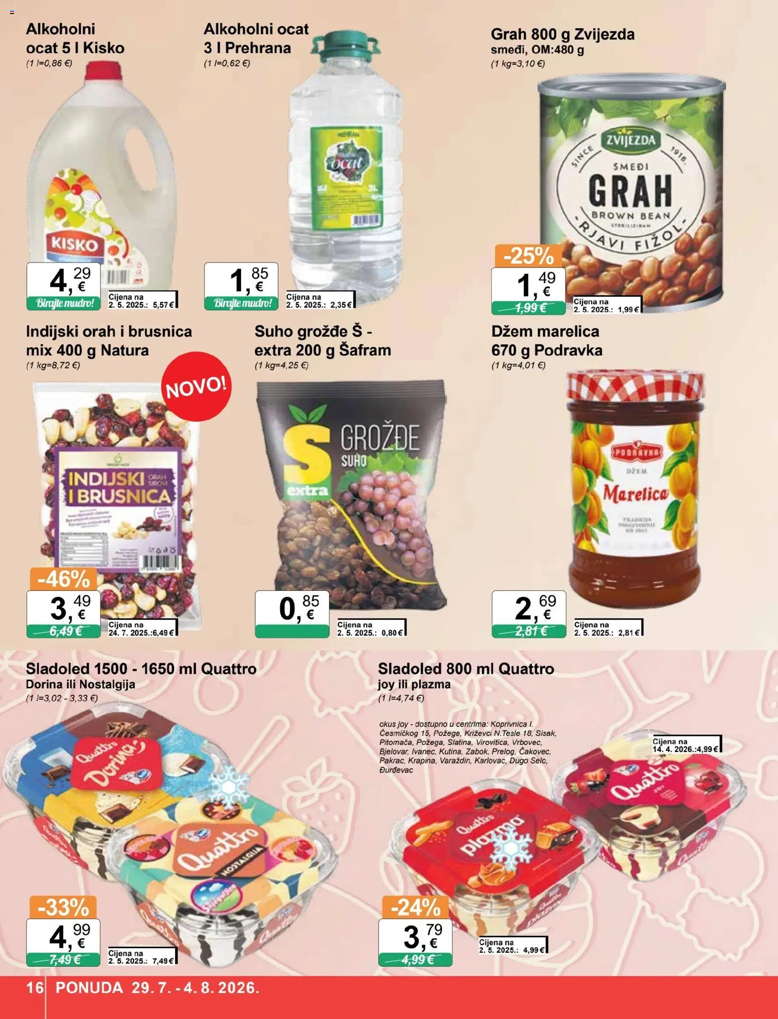 KTC katalog akcija strana 16 – vrijedi od 29.7. do 4.8.2026.