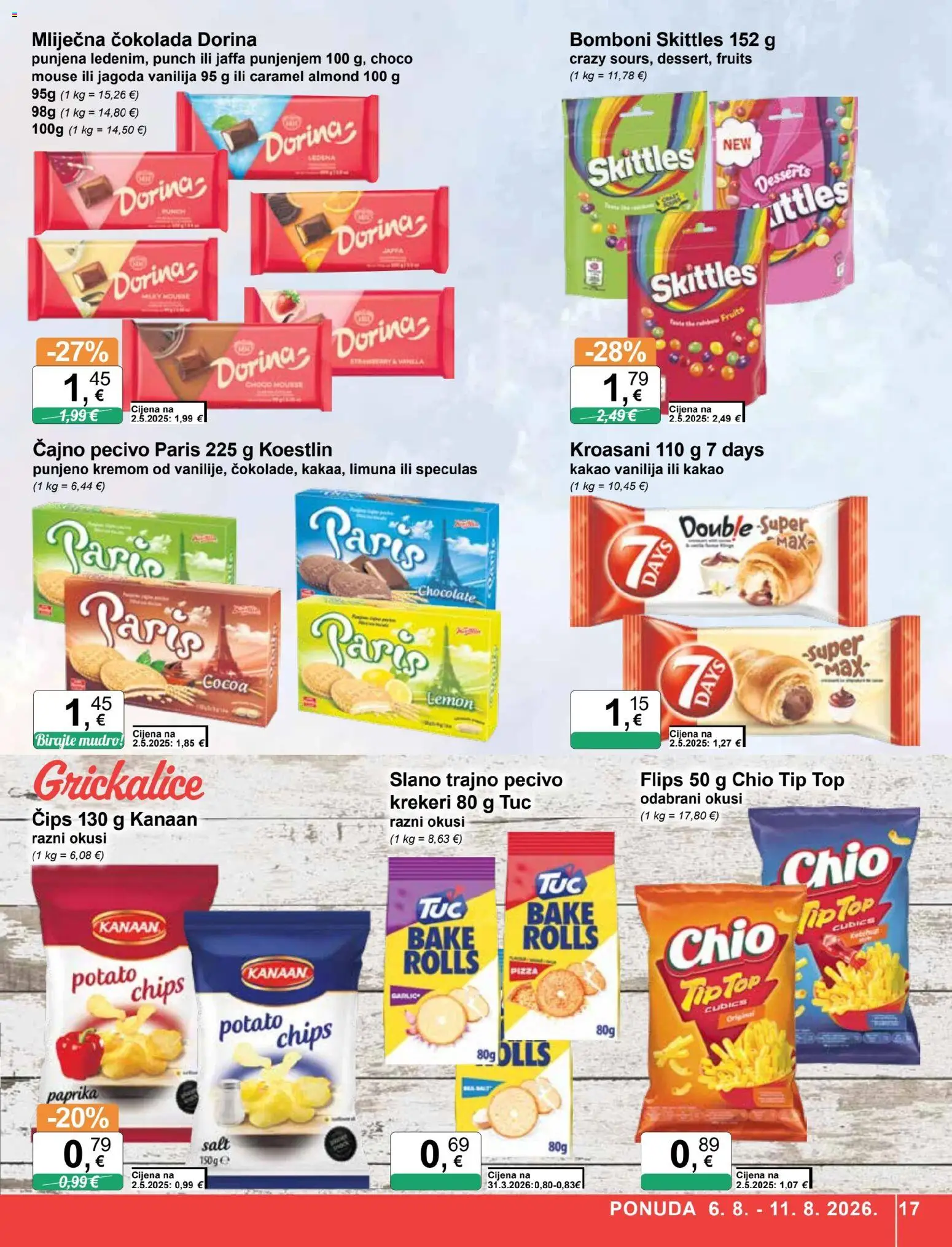 KTC katalog akcija strana 17 – vrijedi od 6.8. do 11.8.2026.