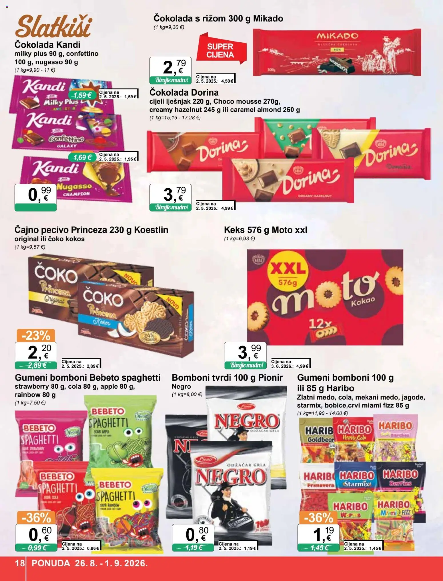 KTC katalog akcija strana 18 – vrijedi od 26.8. do 1.9.2026.