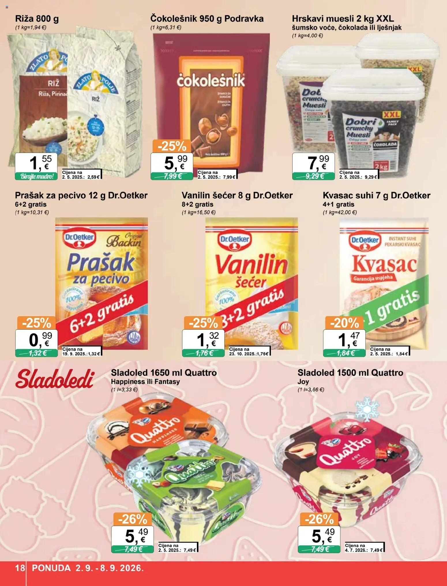 KTC katalog akcija strana 18 – vrijedi od 2.9. do 8.9.2026.