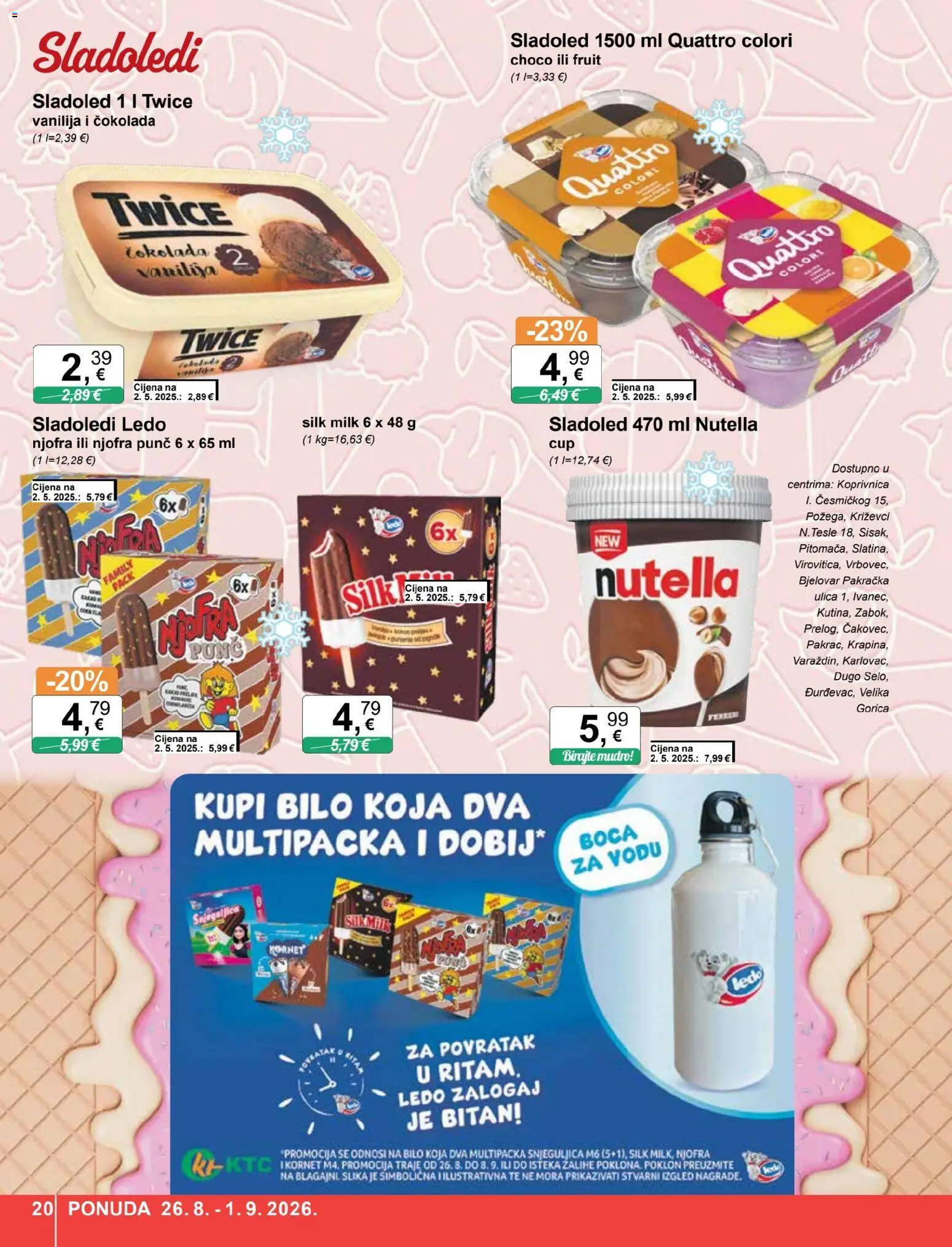 KTC katalog akcija strana 20 – vrijedi od 26.8. do 1.9.2026.