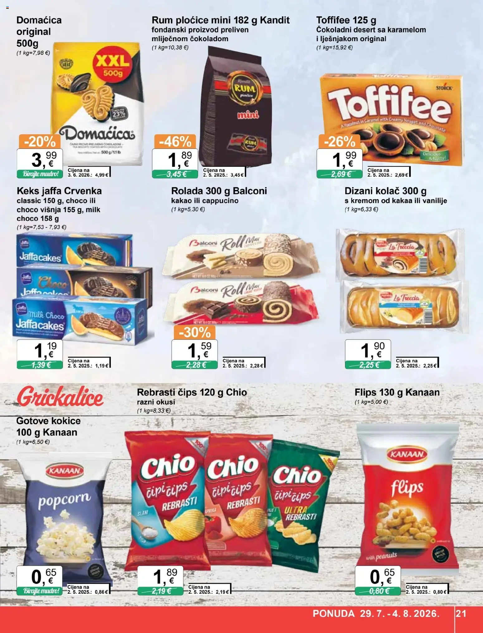 KTC katalog akcija strana 21 – vrijedi od 29.7. do 4.8.2026.
