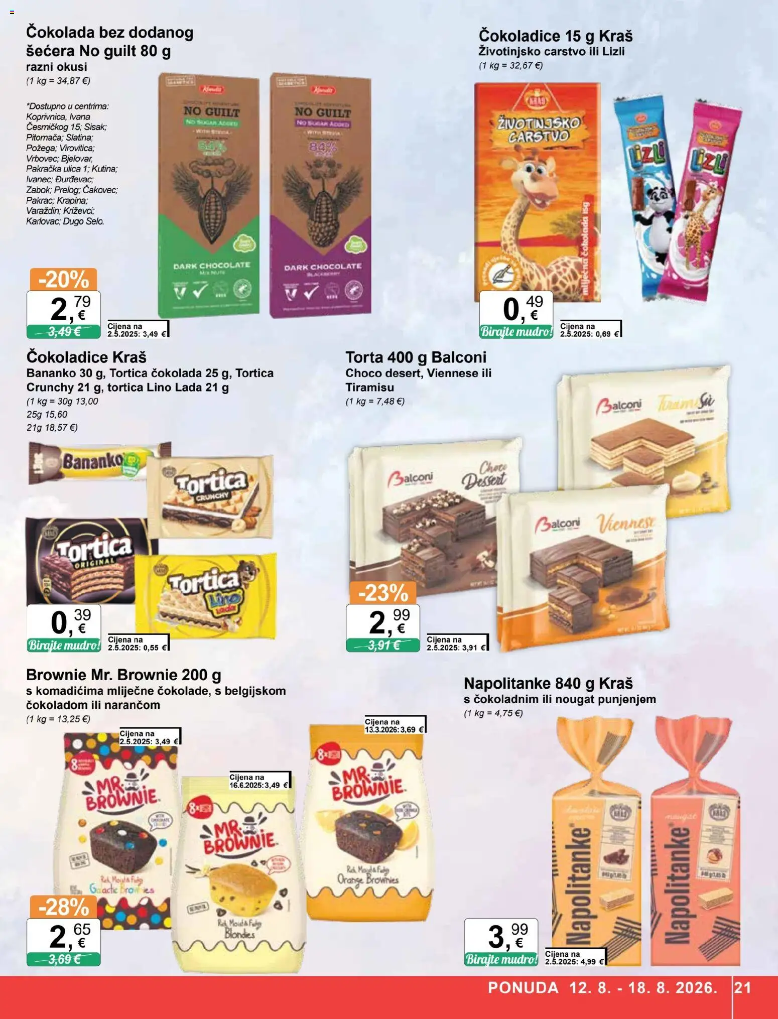 KTC katalog akcija strana 21 – vrijedi od 12.8. do 18.8.2026.