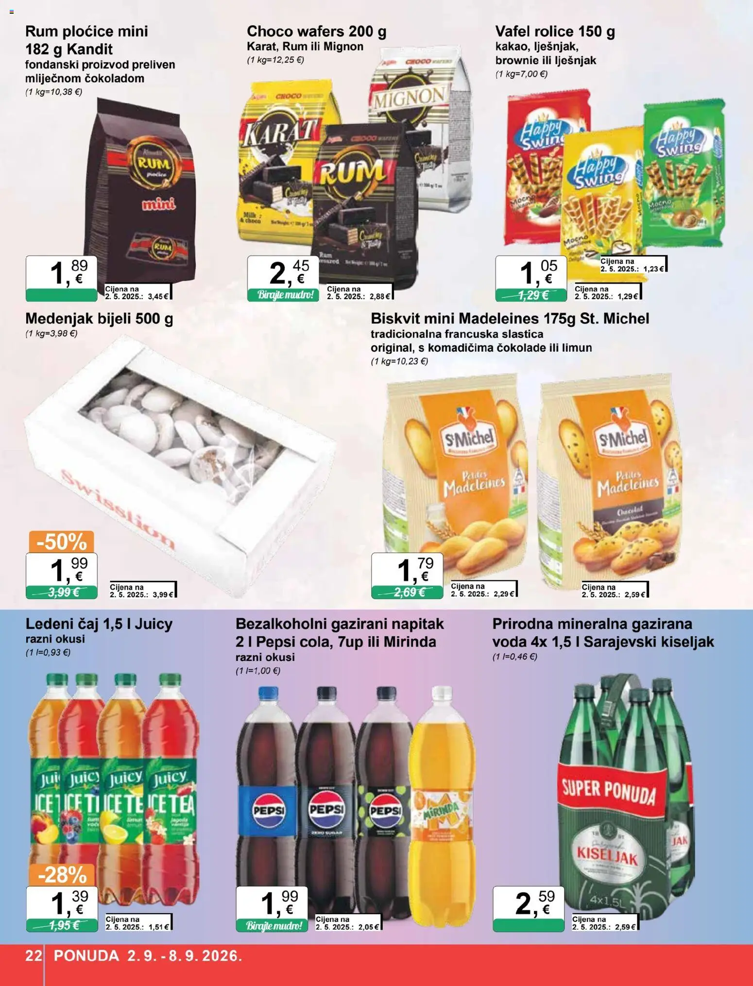 KTC katalog akcija strana 22 – vrijedi od 2.9. do 8.9.2026.