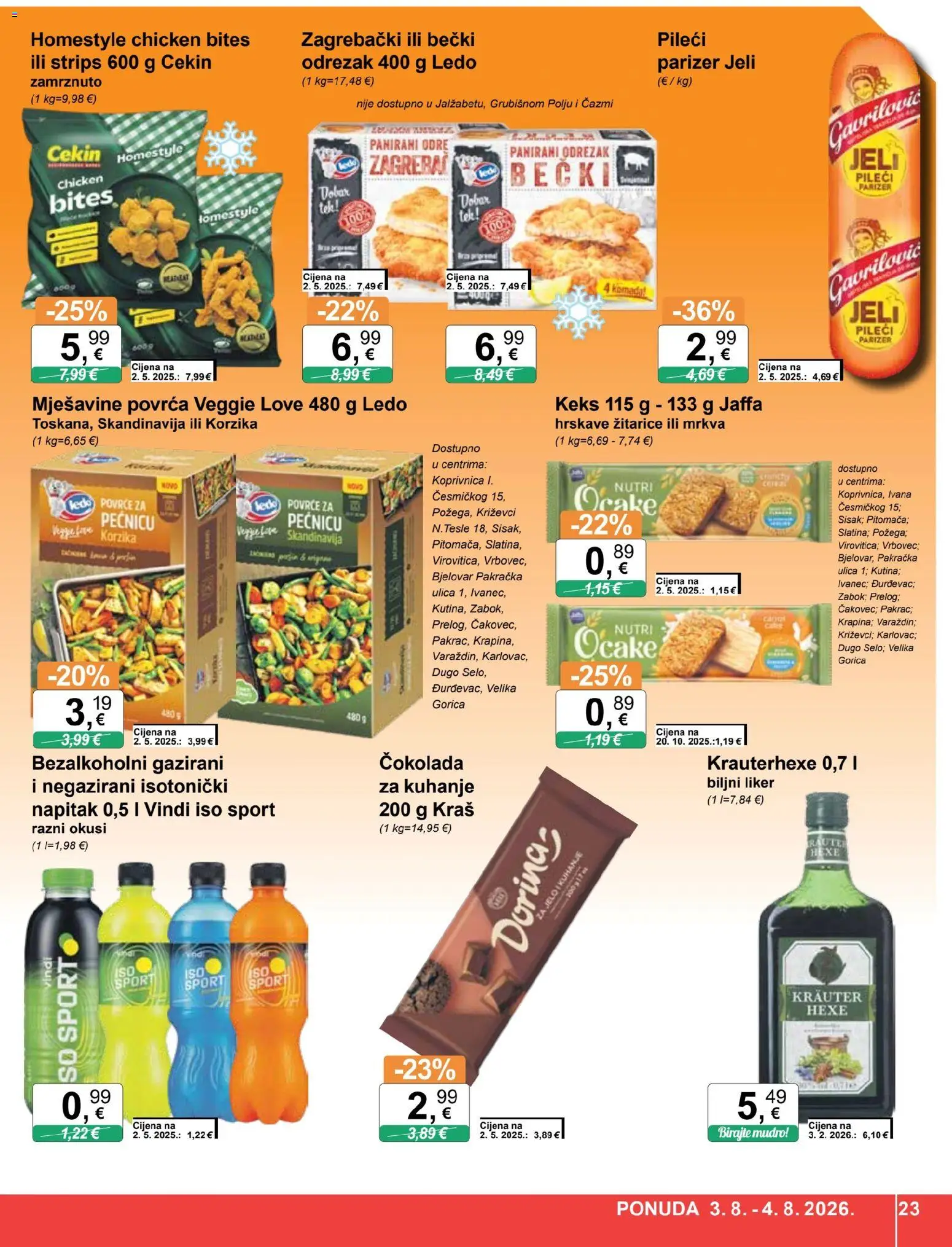 KTC katalog akcija strana 23 – vrijedi od 29.7. do 4.8.2026.