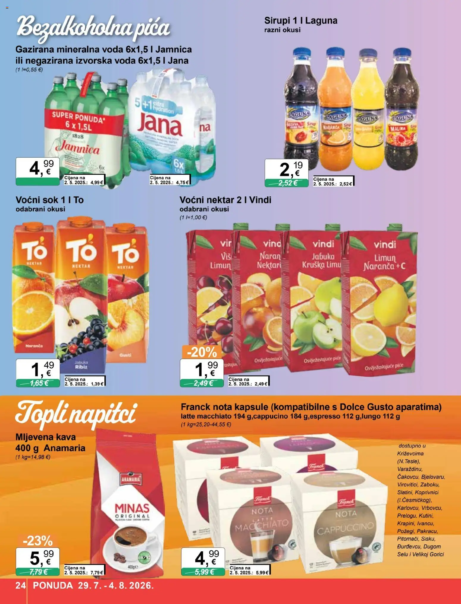 KTC katalog akcija strana 24 – vrijedi od 29.7. do 4.8.2026.