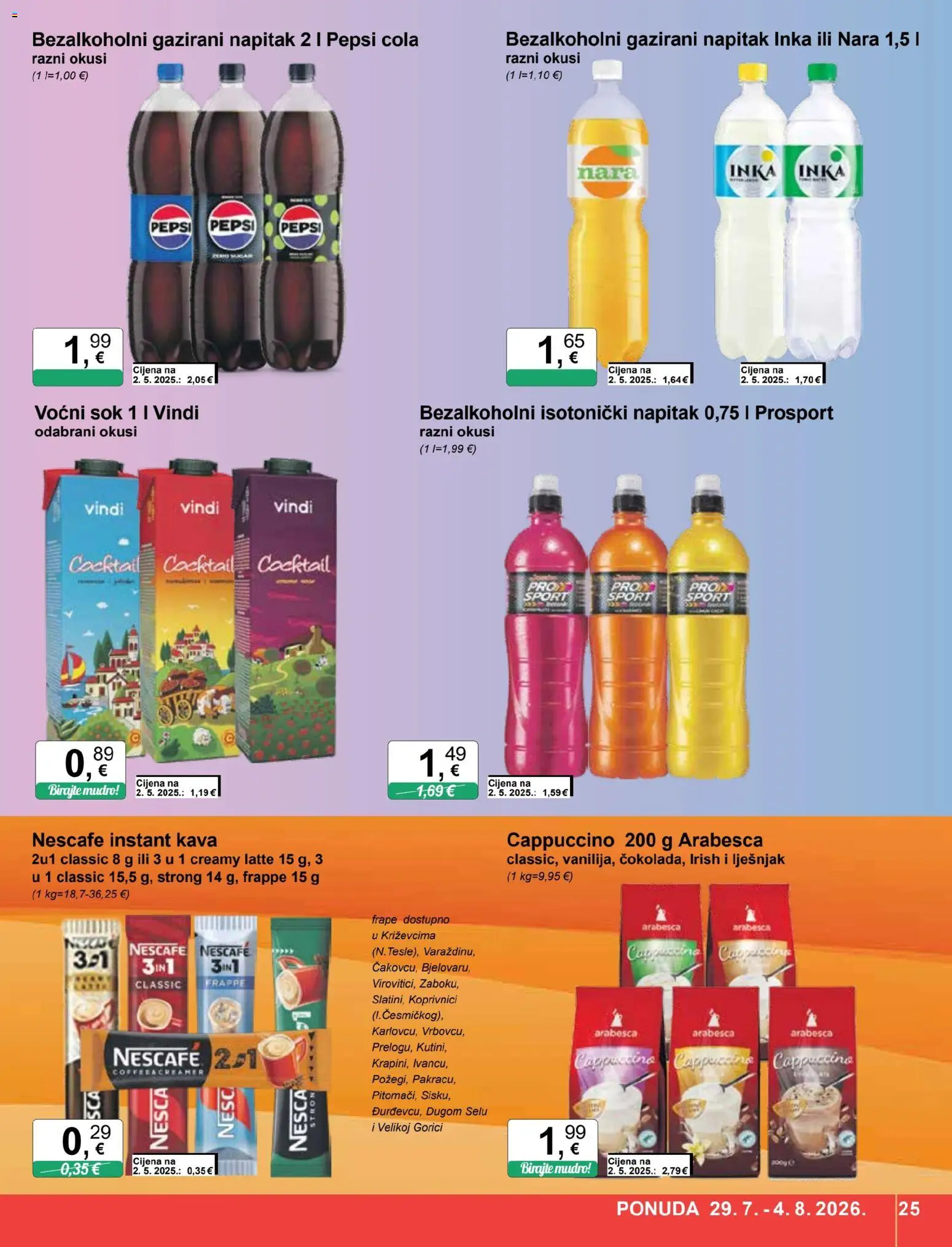 KTC katalog akcija strana 25 – vrijedi od 29.7. do 4.8.2026.