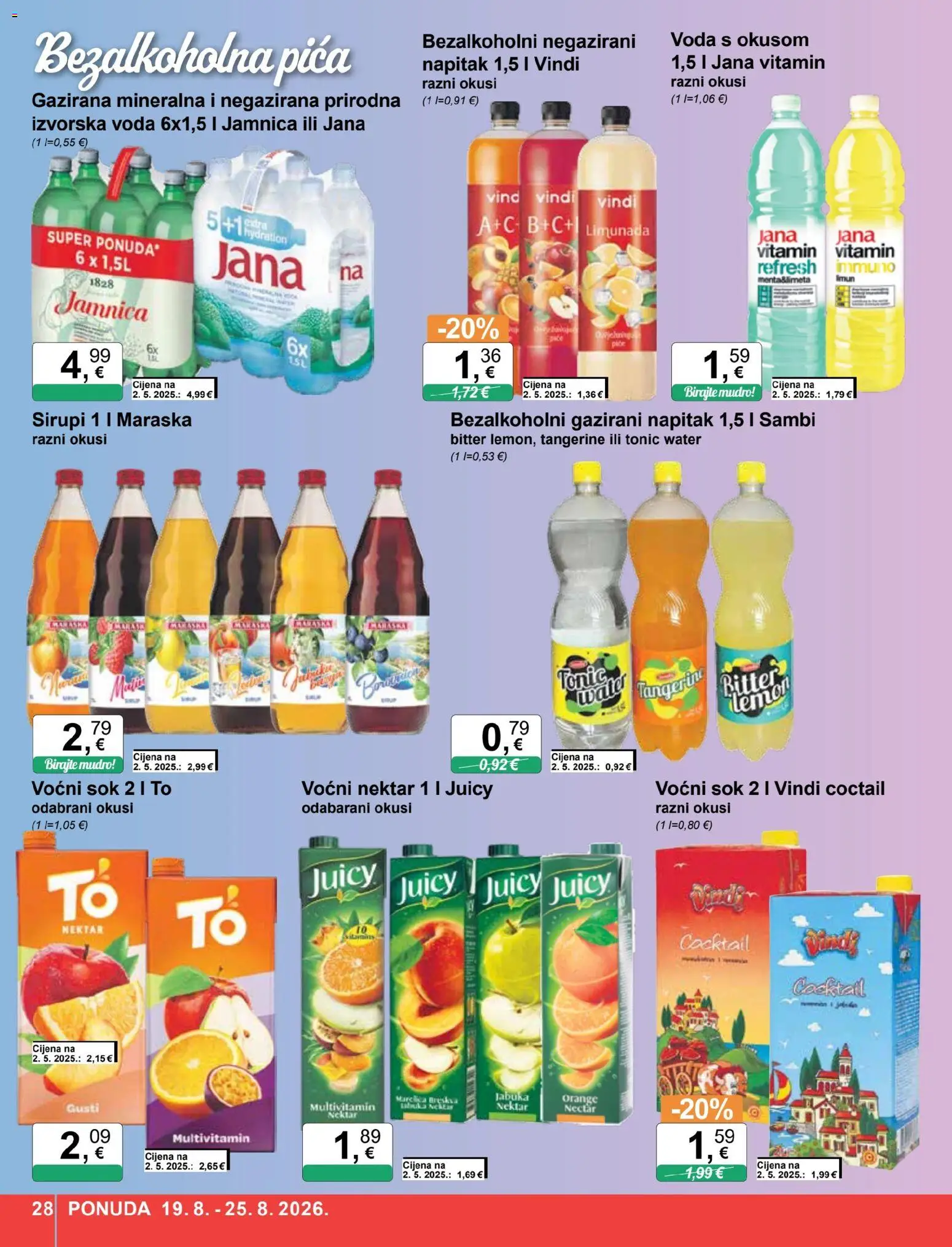 KTC katalog akcija strana 28 – vrijedi od 19.8. do 25.8.2026.