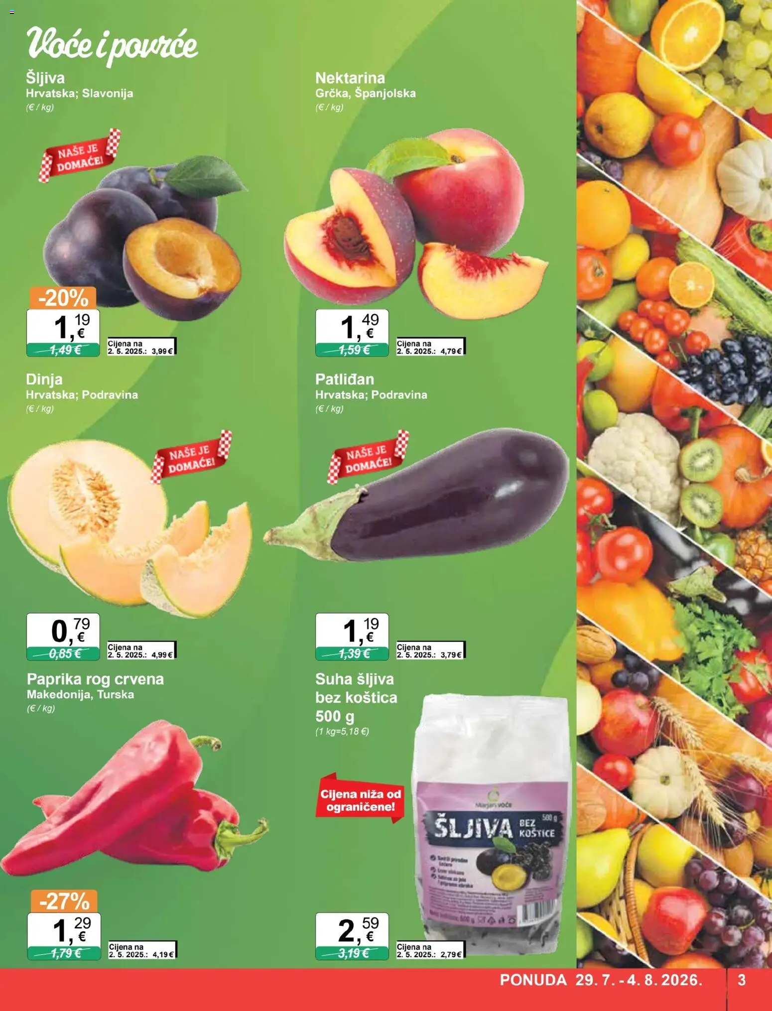 KTC katalog akcija strana 3 – vrijedi od 29.7. do 4.8.2026.
