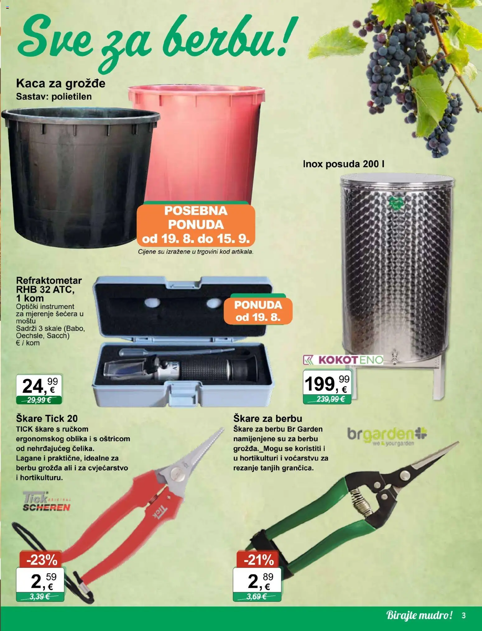 KTC katalog akcija strana 3 – vrijedi od 2.9. do 15.9.2026.