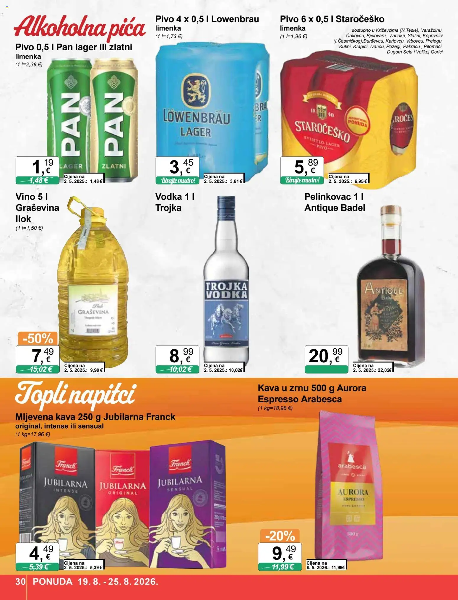 KTC katalog akcija strana 30 – vrijedi od 19.8. do 25.8.2026.