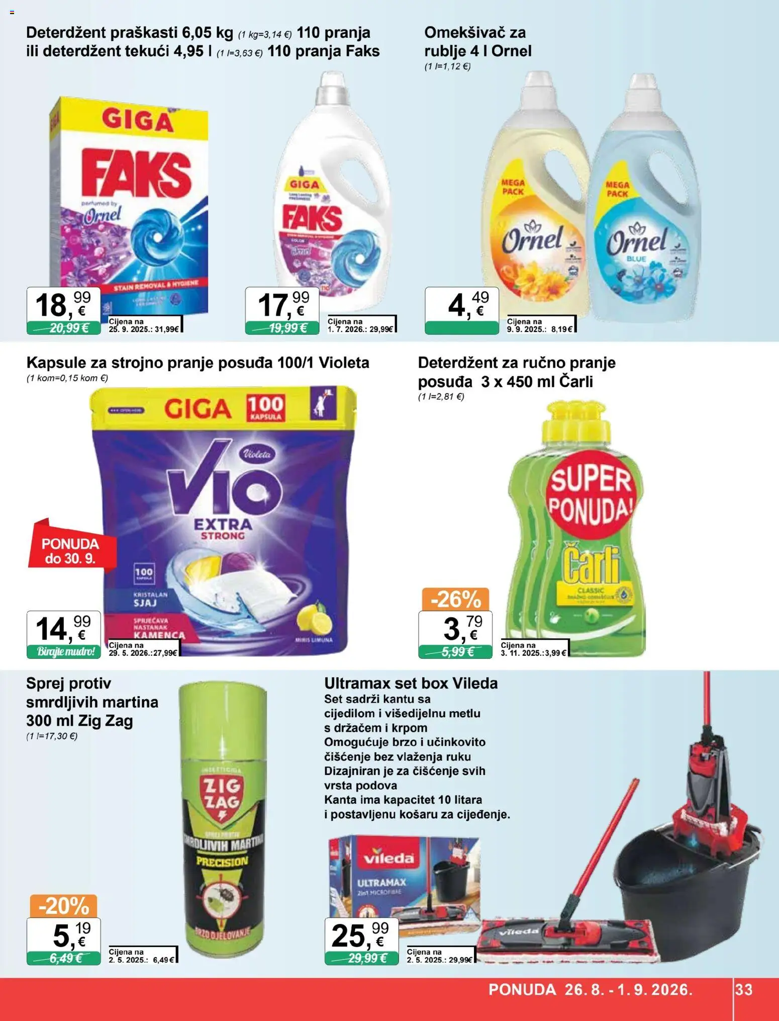 KTC katalog akcija strana 33 – vrijedi od 26.8. do 1.9.2026.