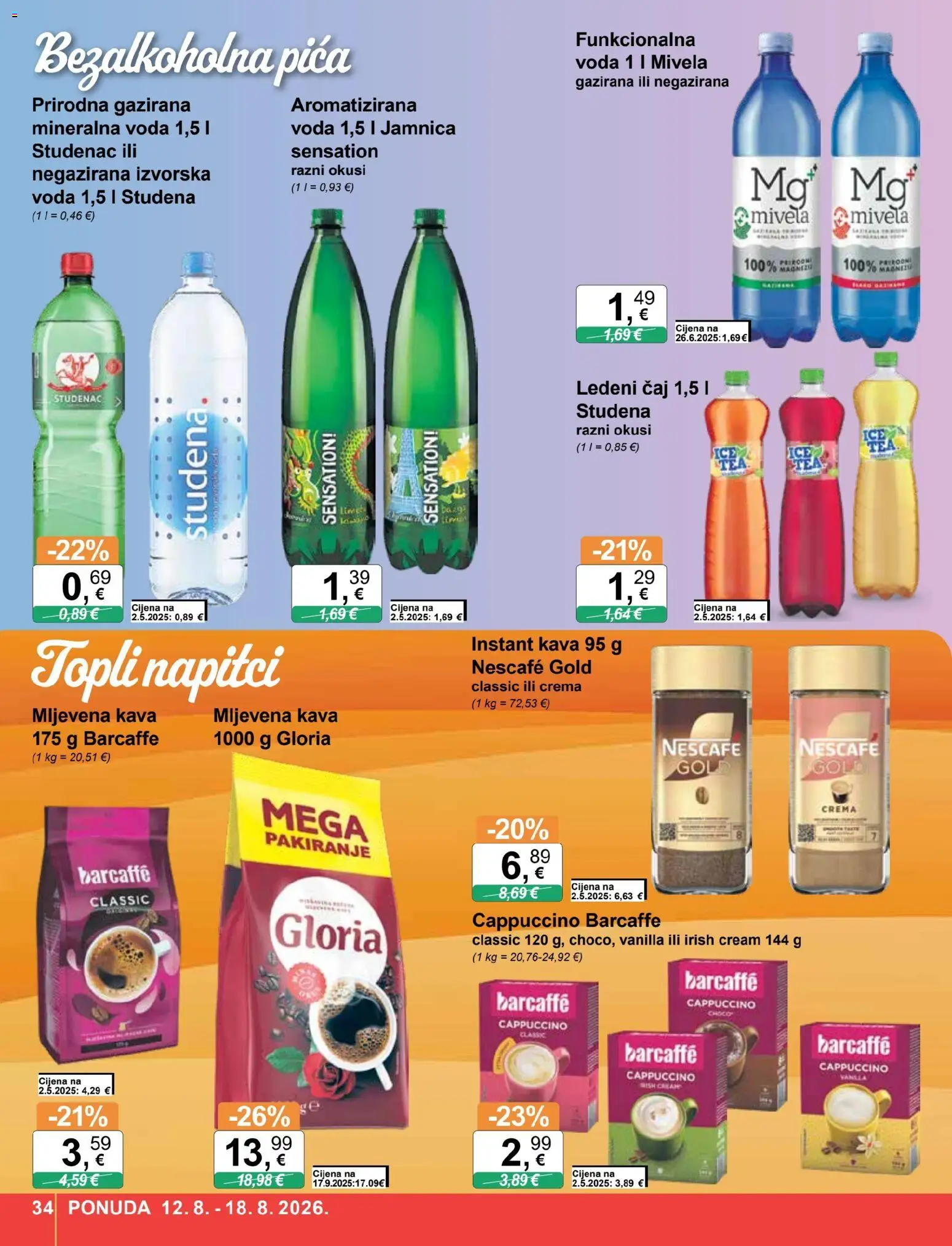 KTC katalog akcija strana 34 – vrijedi od 12.8. do 18.8.2026.