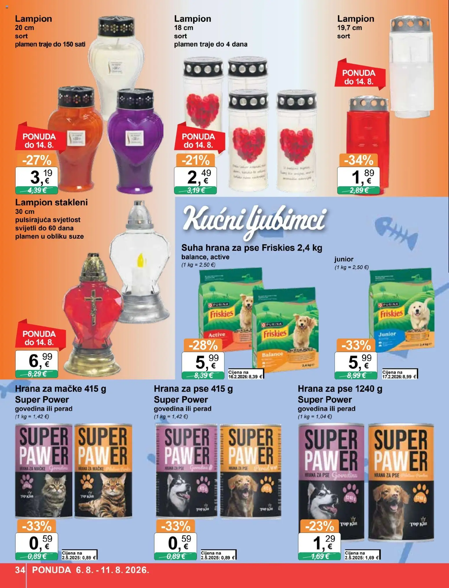 KTC katalog akcija strana 34 – vrijedi od 6.8. do 11.8.2026.