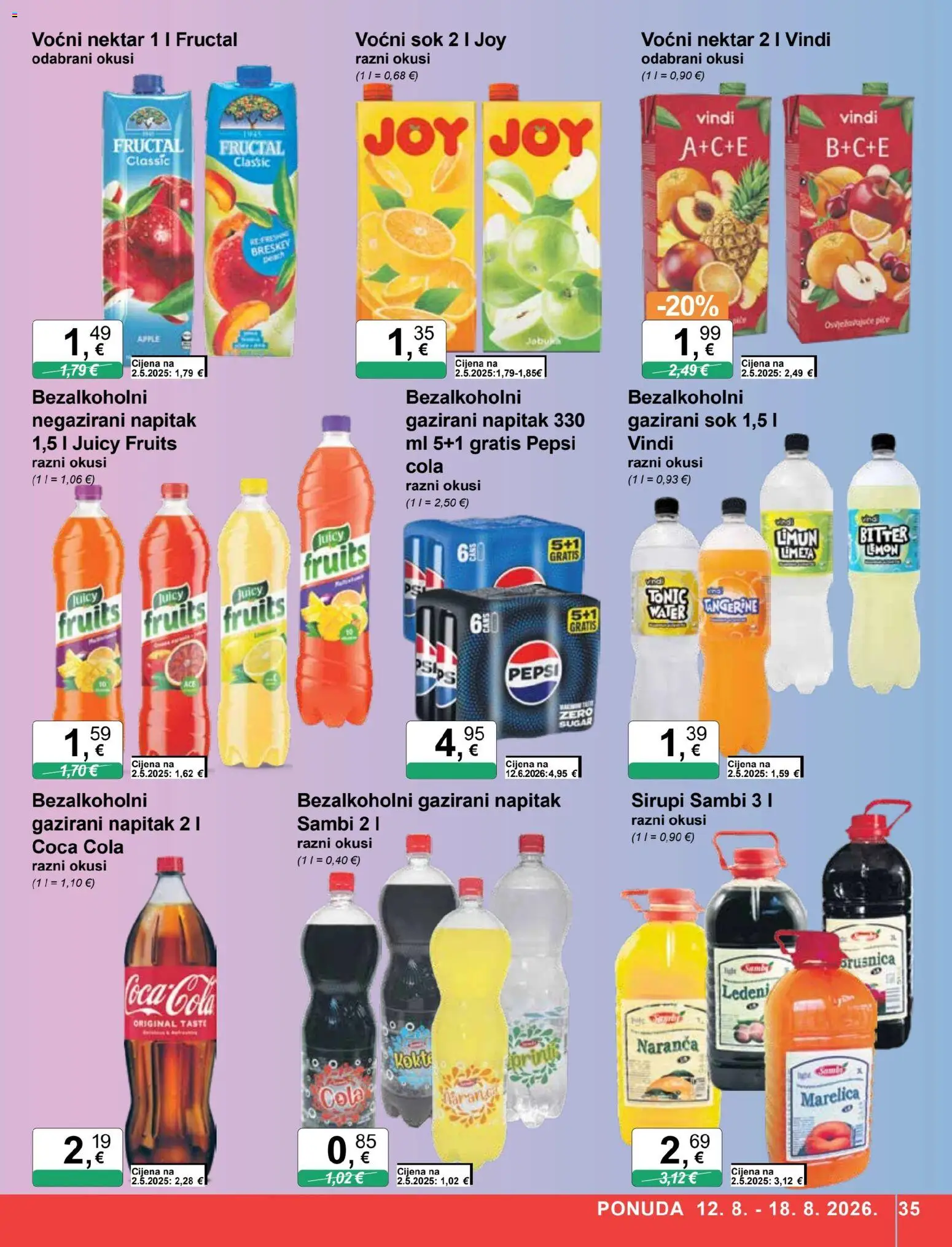 KTC katalog akcija strana 35 – vrijedi od 12.8. do 18.8.2026.