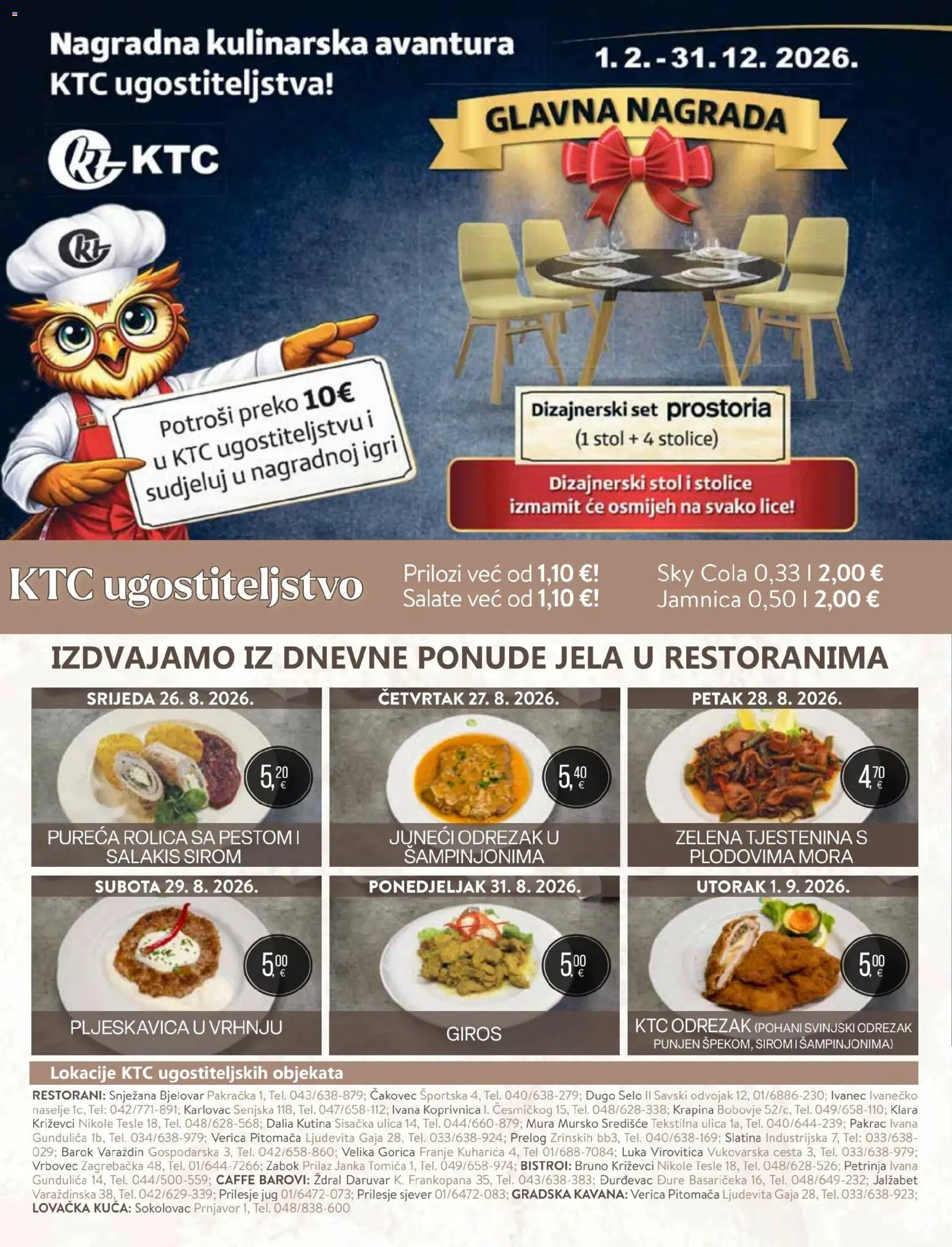 KTC katalog akcija strana 36 – vrijedi od 26.8. do 1.9.2026.