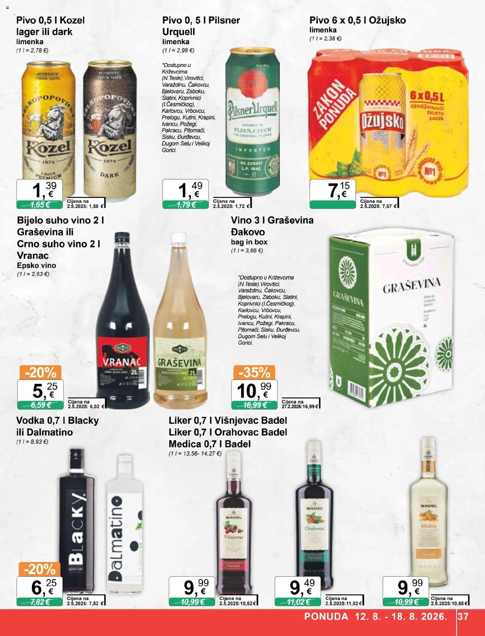 KTC katalog akcija strana 37 – vrijedi od 12.8. do 18.8.2026.