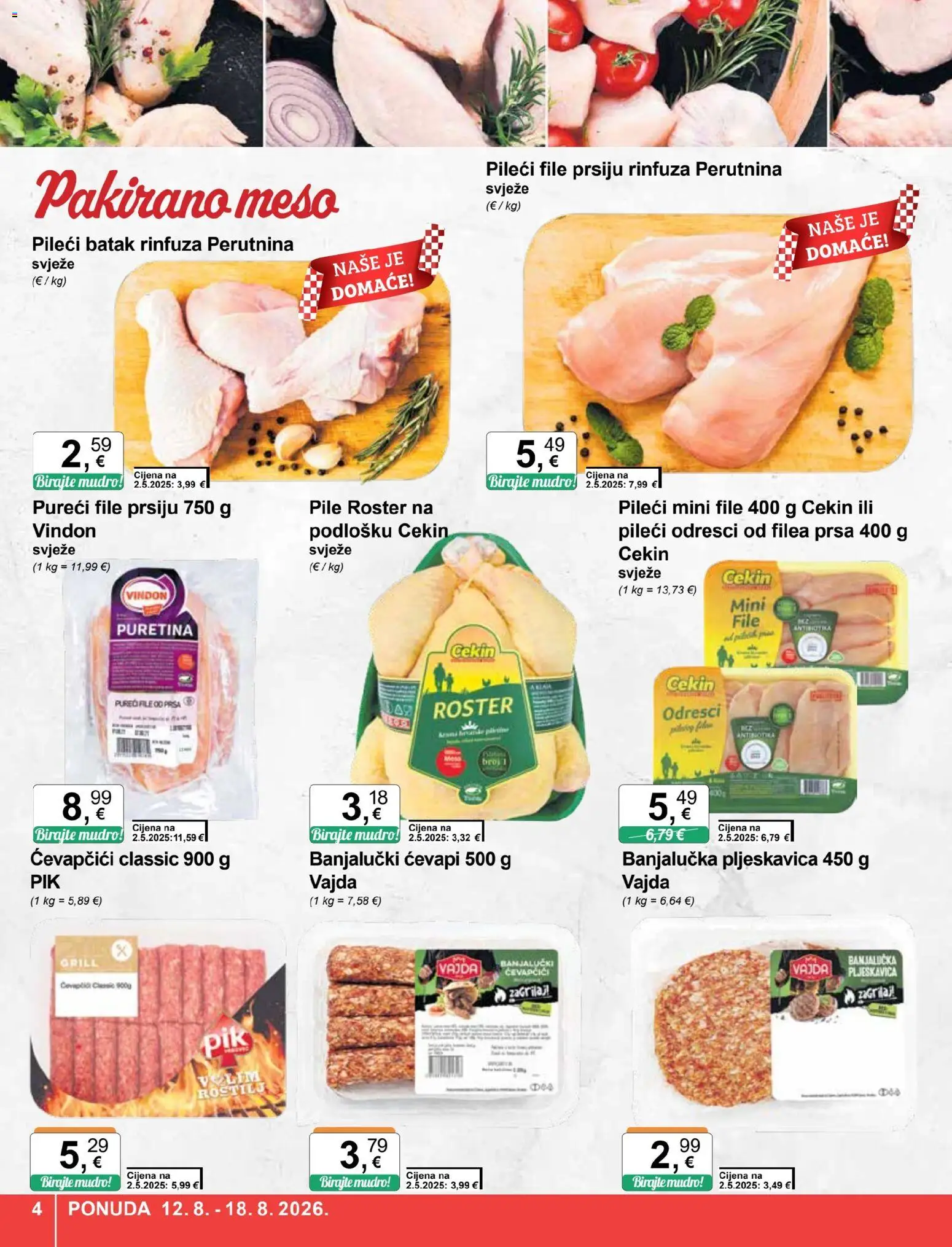 KTC katalog akcija strana 4 – vrijedi od 12.8. do 18.8.2026.