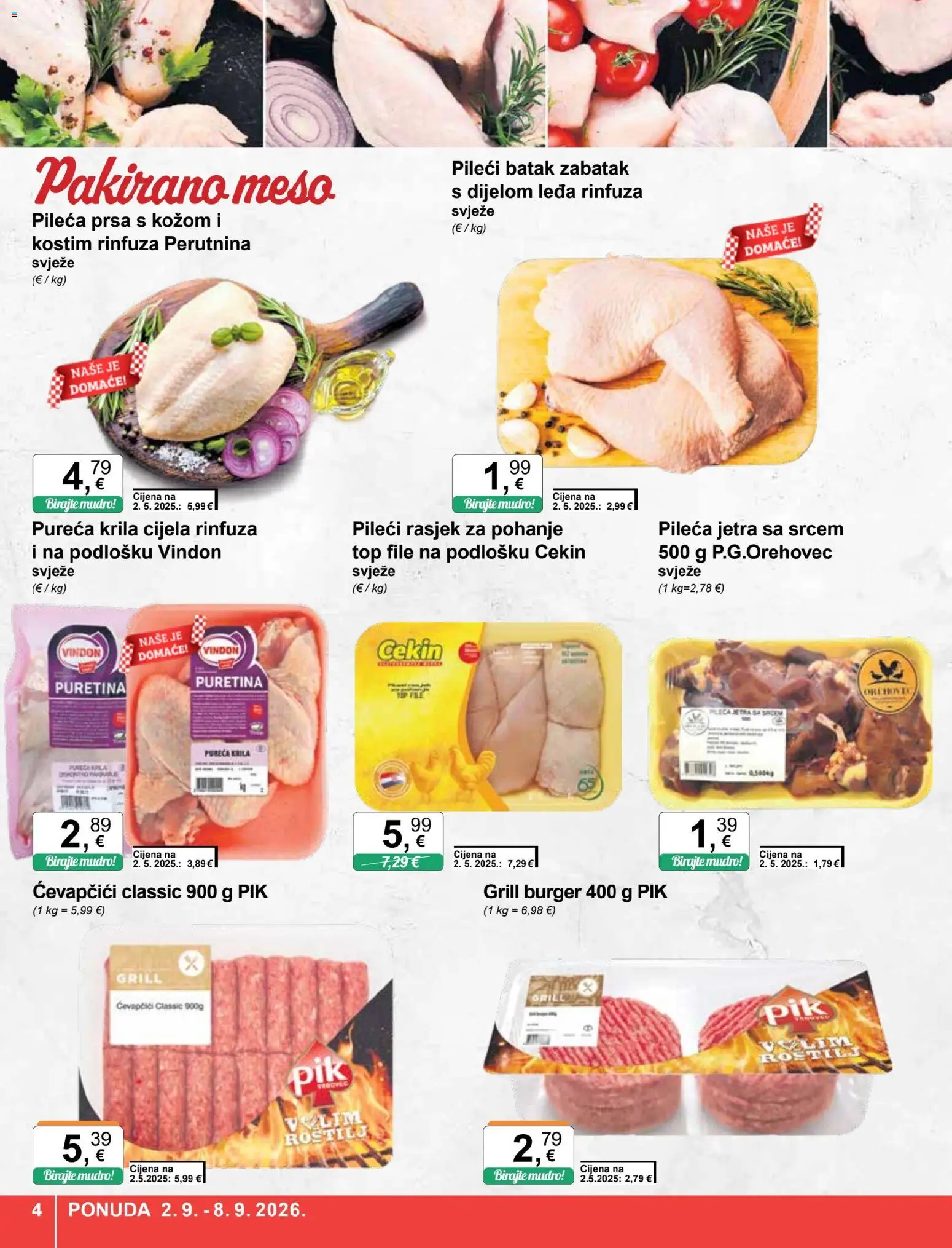 KTC katalog akcija strana 4 – vrijedi od 2.9. do 8.9.2026.