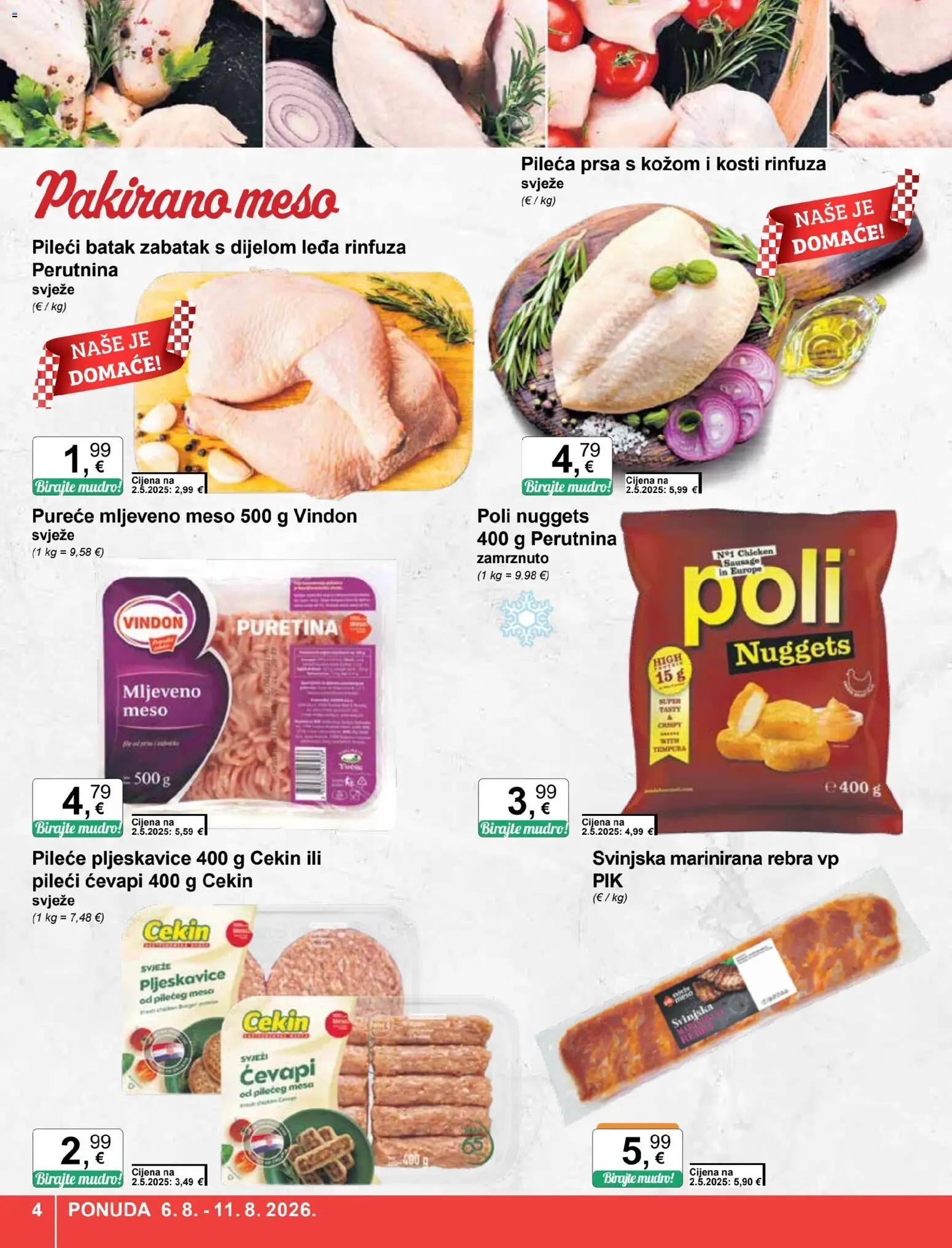KTC katalog akcija strana 4 – vrijedi od 6.8. do 11.8.2026.