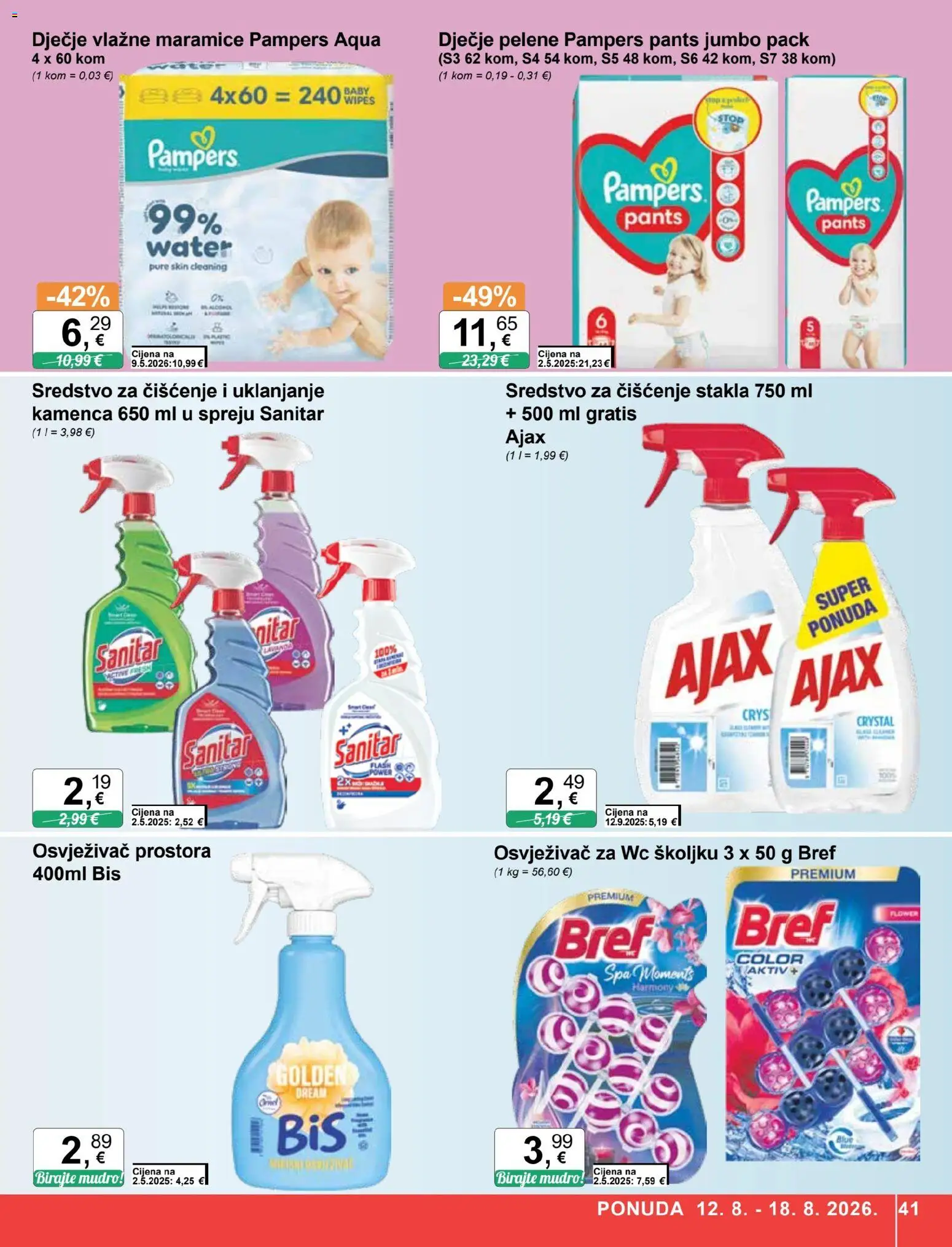 KTC katalog akcija strana 41 – vrijedi od 12.8. do 18.8.2026.
