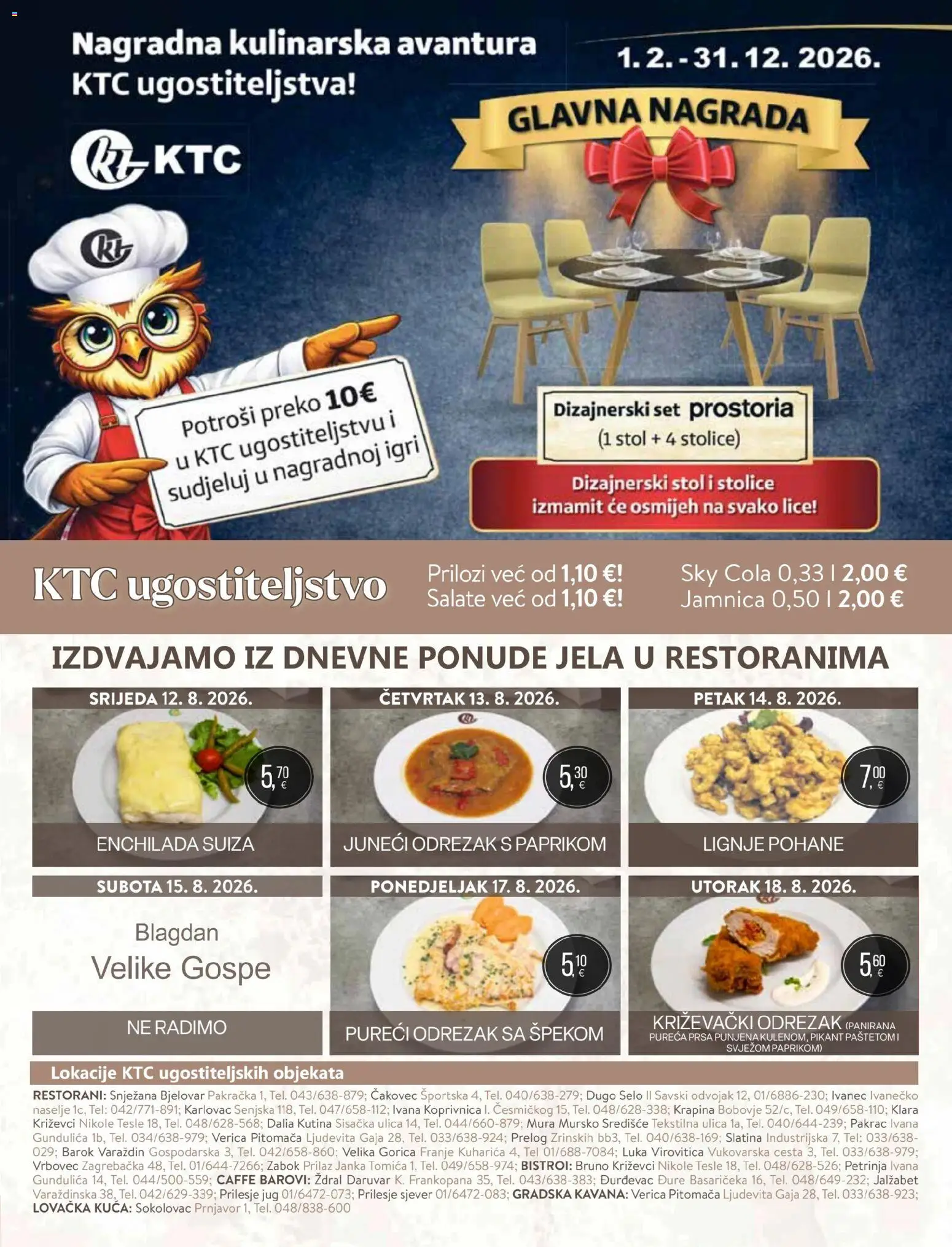 KTC katalog akcija strana 45 – vrijedi od 12.8. do 18.8.2026.
