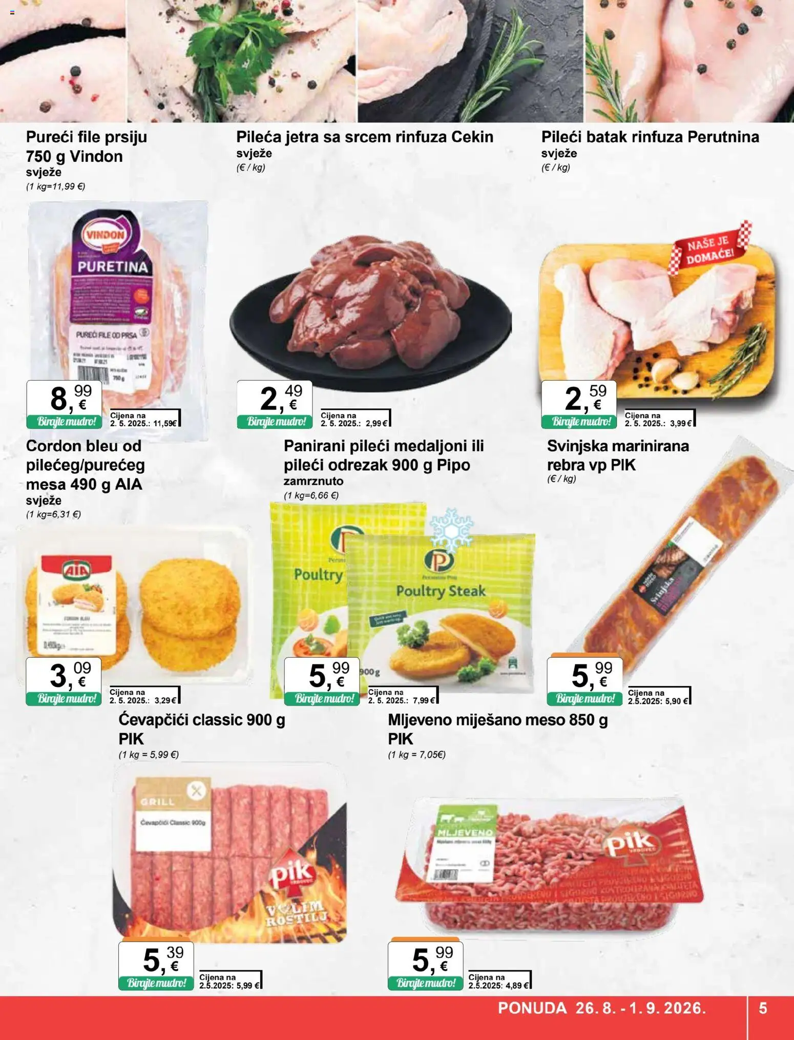 KTC katalog akcija strana 5 – vrijedi od 26.8. do 1.9.2026.