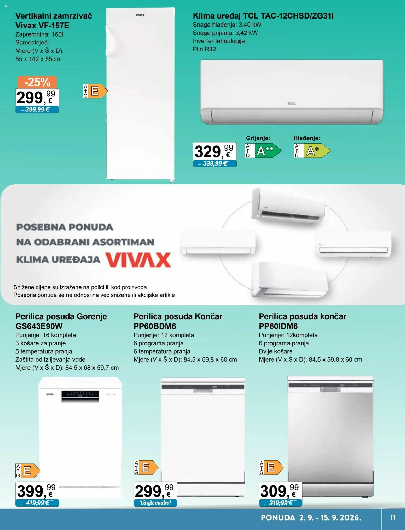 KTC katalog akcija strana 5 – vrijedi od 2.9. do 15.9.2026.