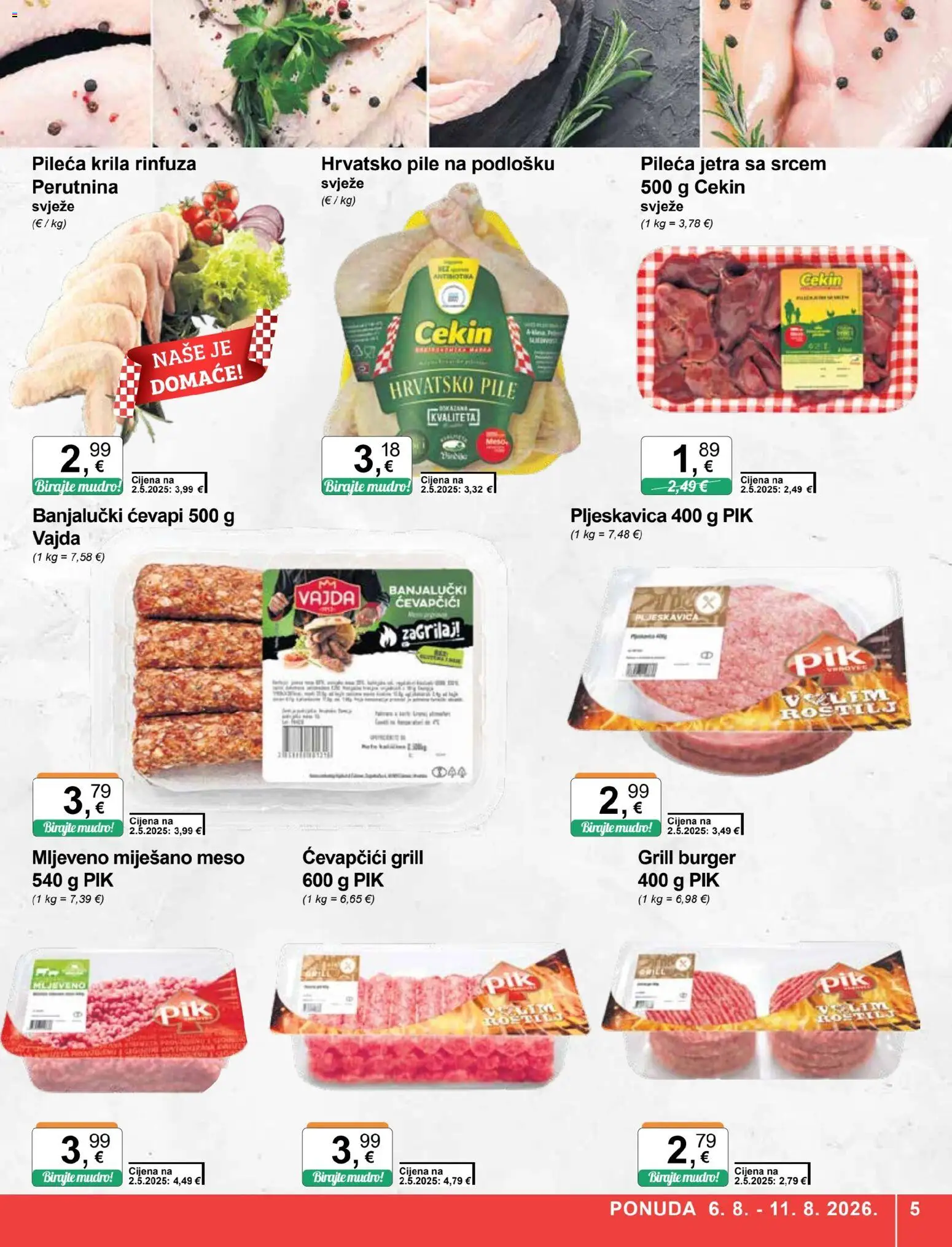 KTC katalog akcija strana 5 – vrijedi od 6.8. do 11.8.2026.