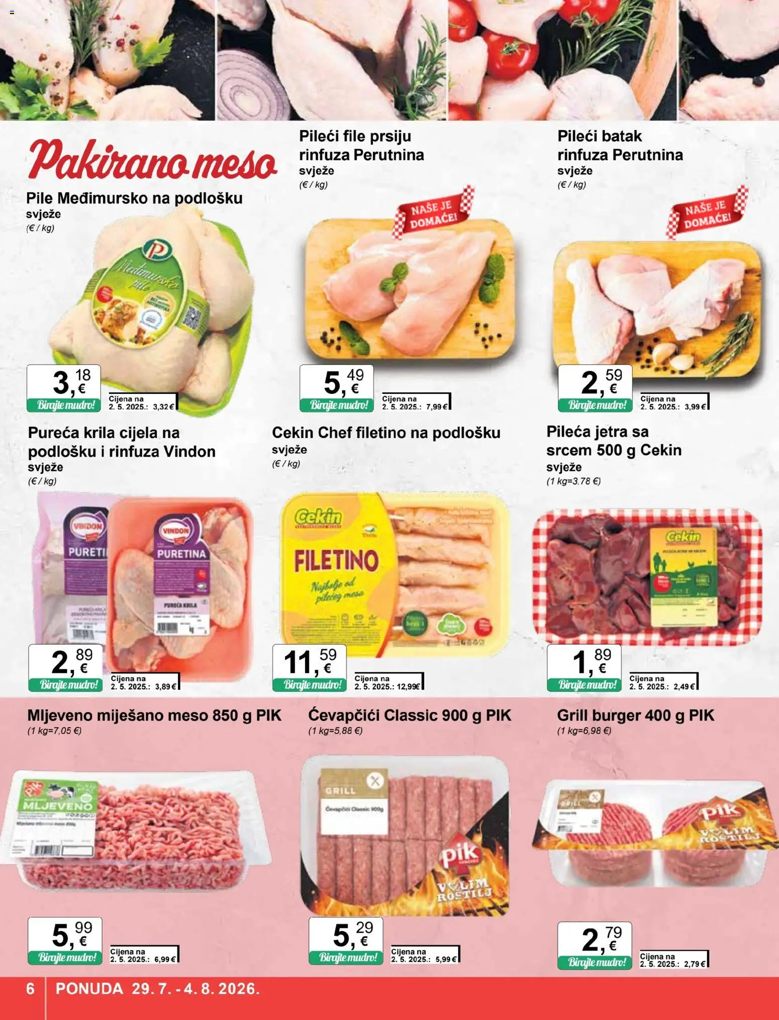 KTC katalog akcija strana 6 – vrijedi od 29.7. do 4.8.2026.