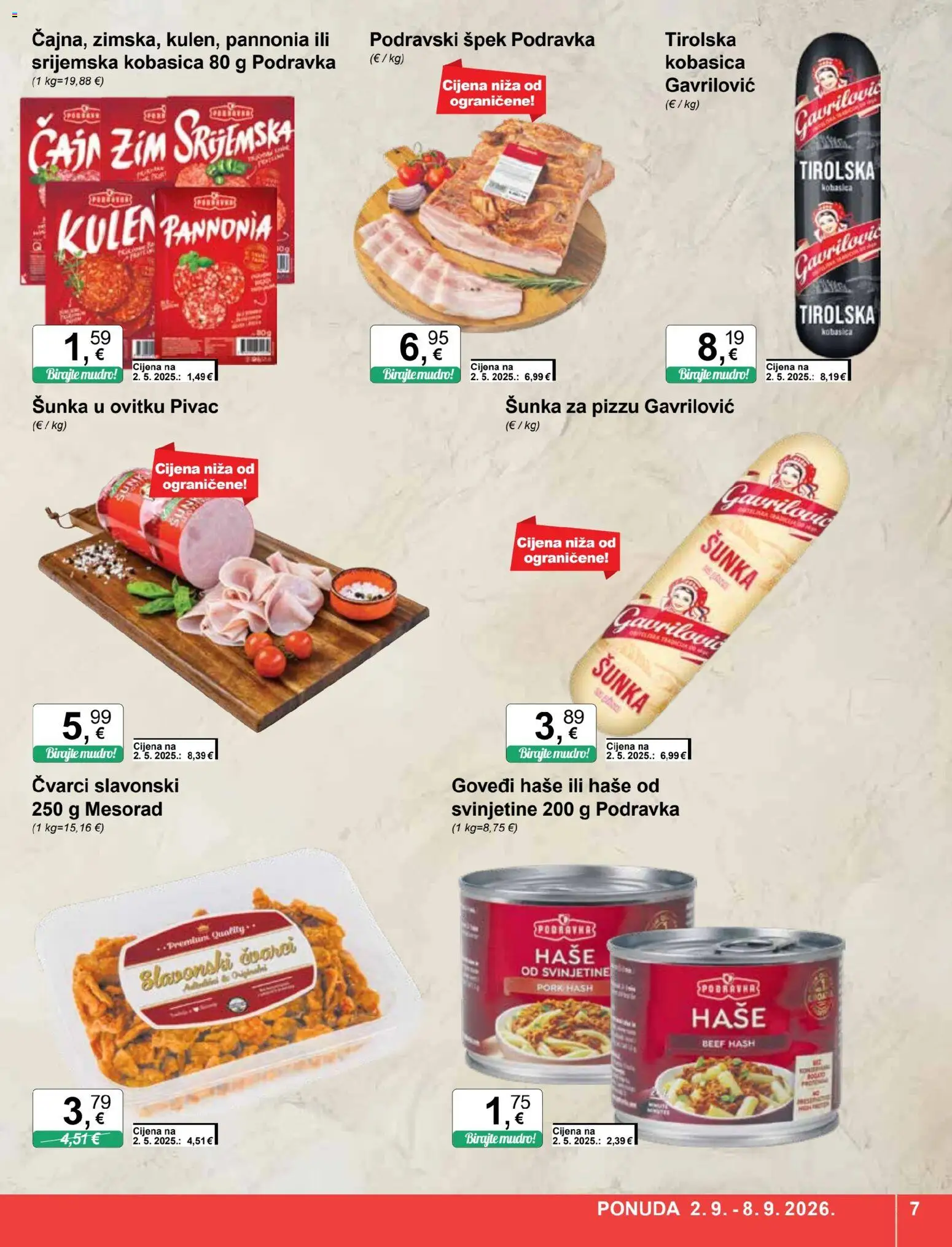 KTC katalog akcija strana 7 – vrijedi od 2.9. do 8.9.2026.