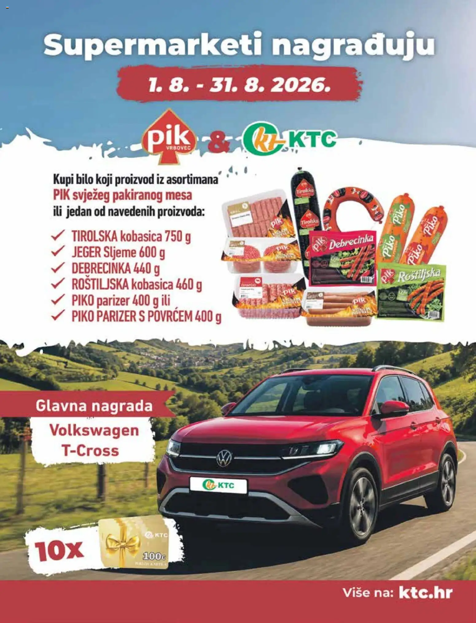 KTC katalog akcija strana 8 – vrijedi od 6.8. do 11.8.2026.