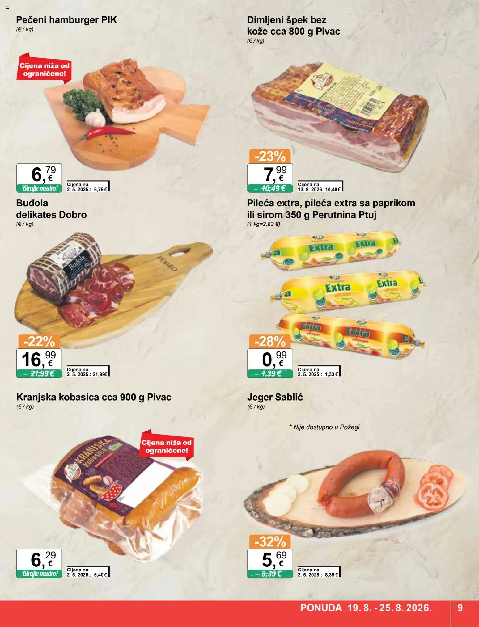 KTC katalog akcija strana 9 – vrijedi od 19.8. do 25.8.2026.