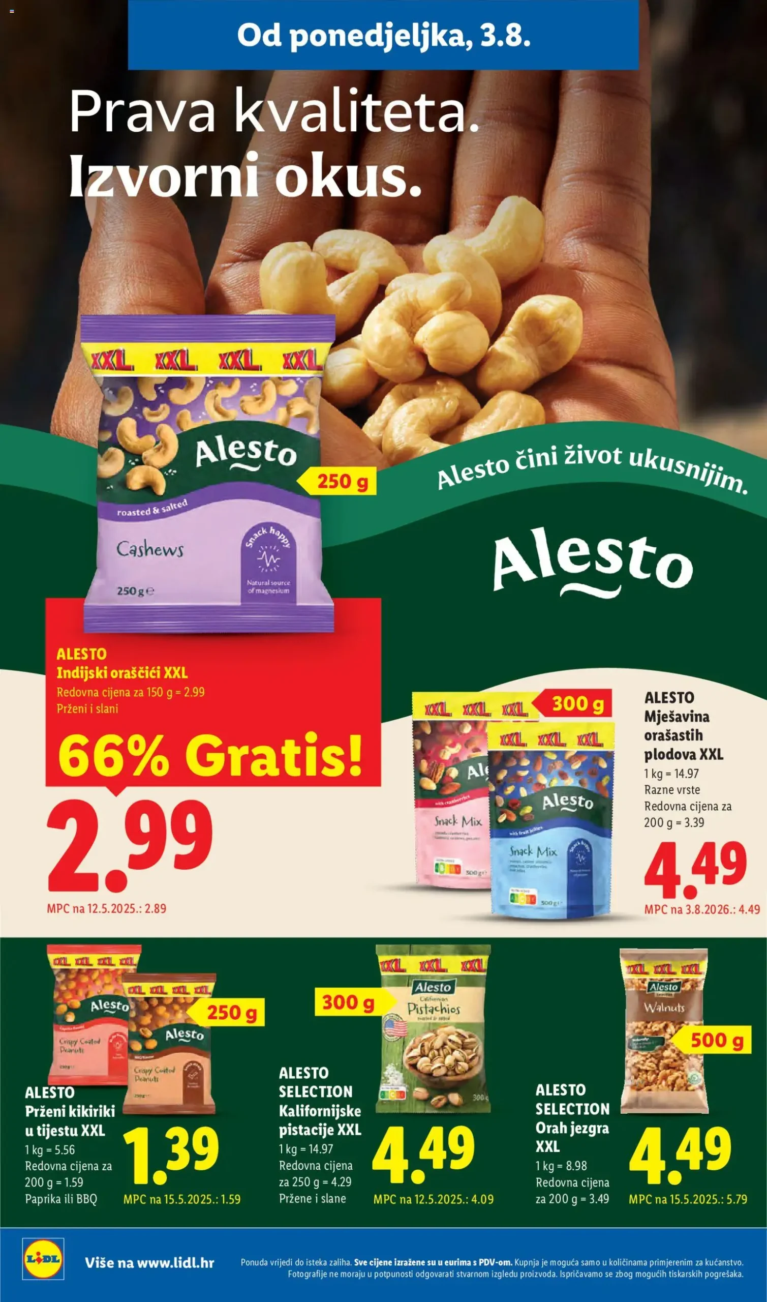 Lidl katalog akcija strana 10 – vrijedi od 3.8. do 9.8.2026.
