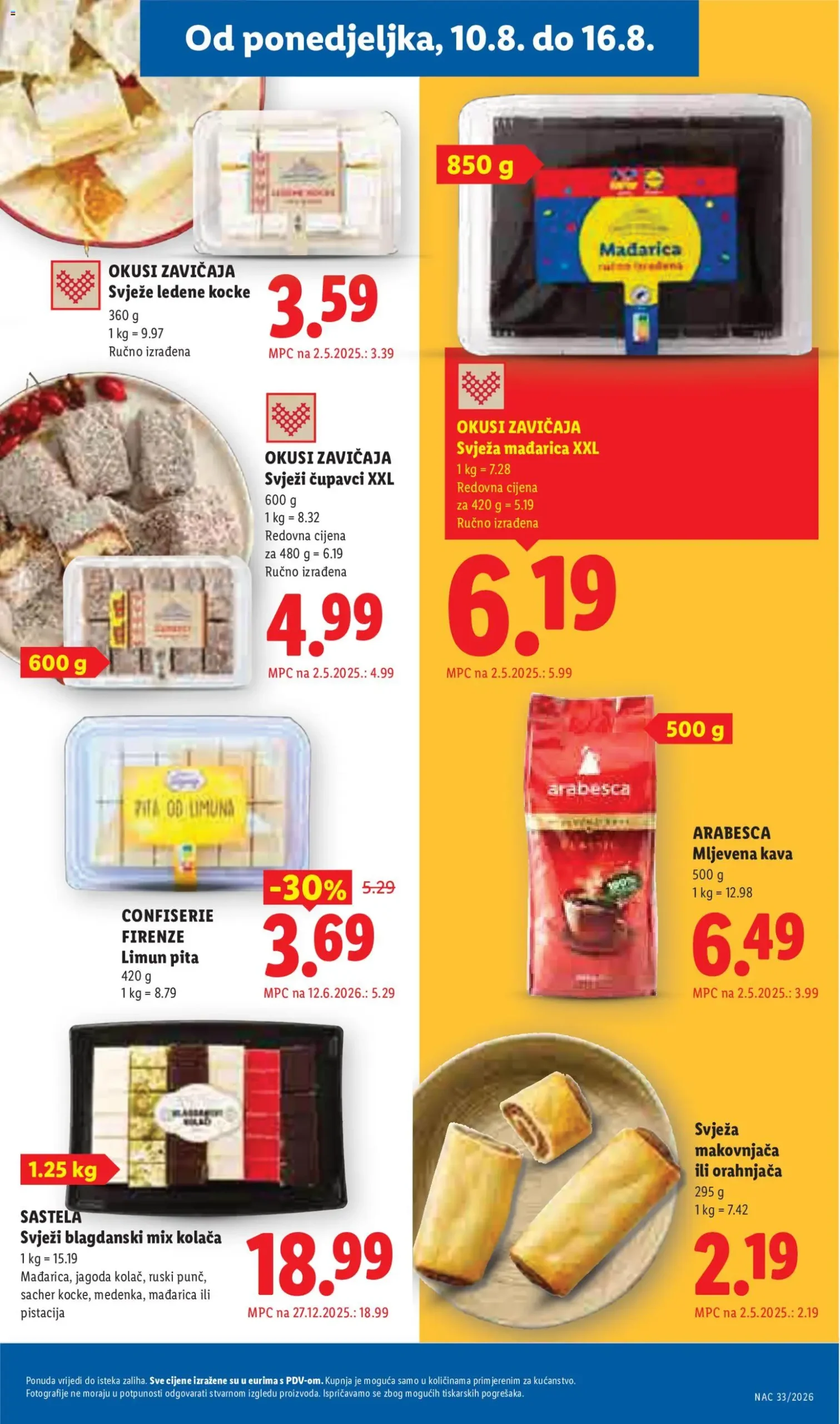 Lidl katalog akcija strana 11 – vrijedi od 10.8. do 16.8.2026.