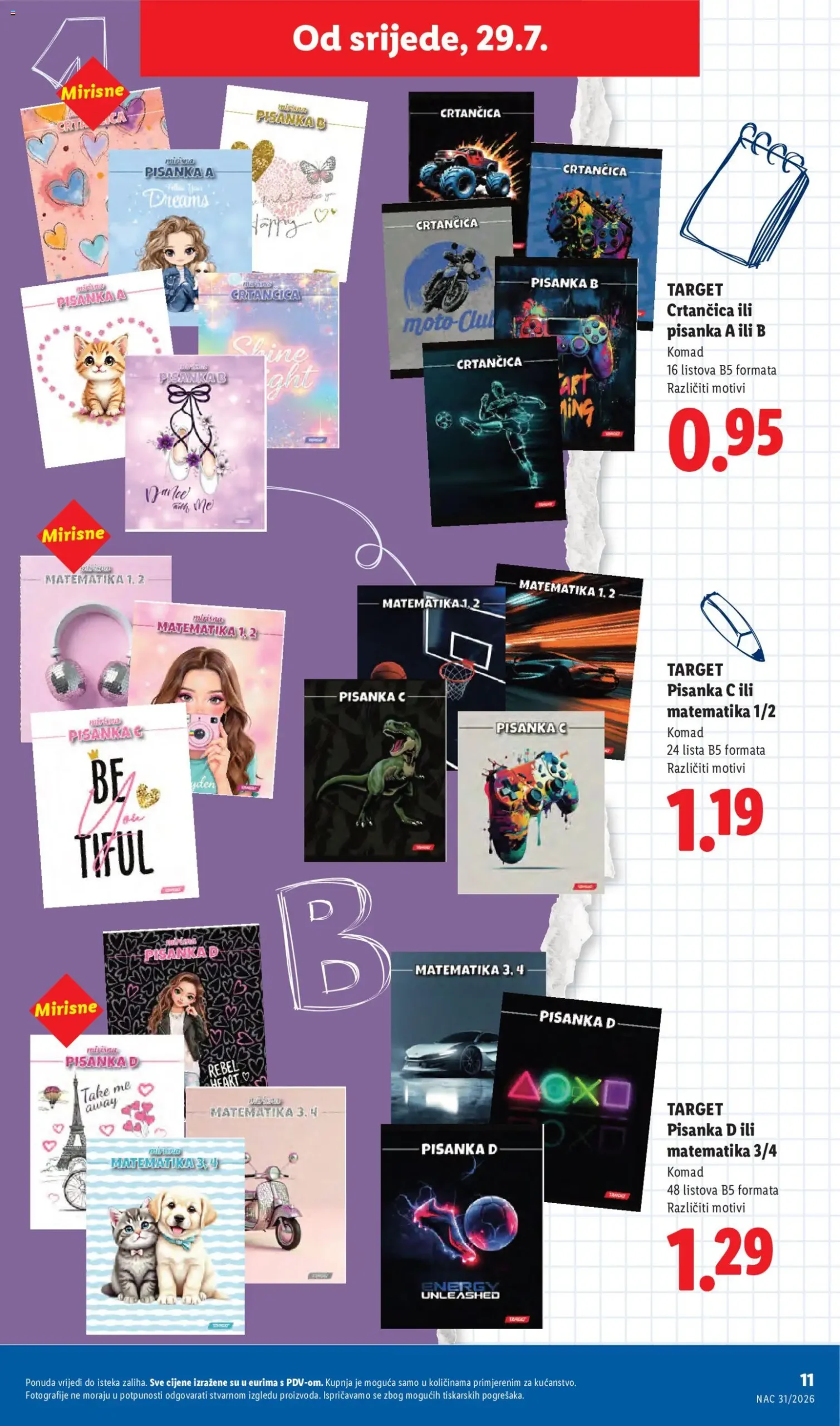 Lidl katalog akcija strana 11 – vrijedi od 29.7. do 1.9.2026.
