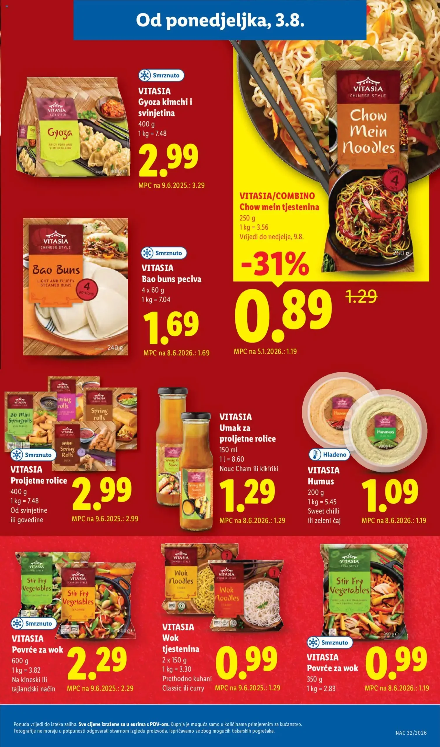 Lidl katalog akcija strana 13 – vrijedi od 3.8. do 9.8.2026.