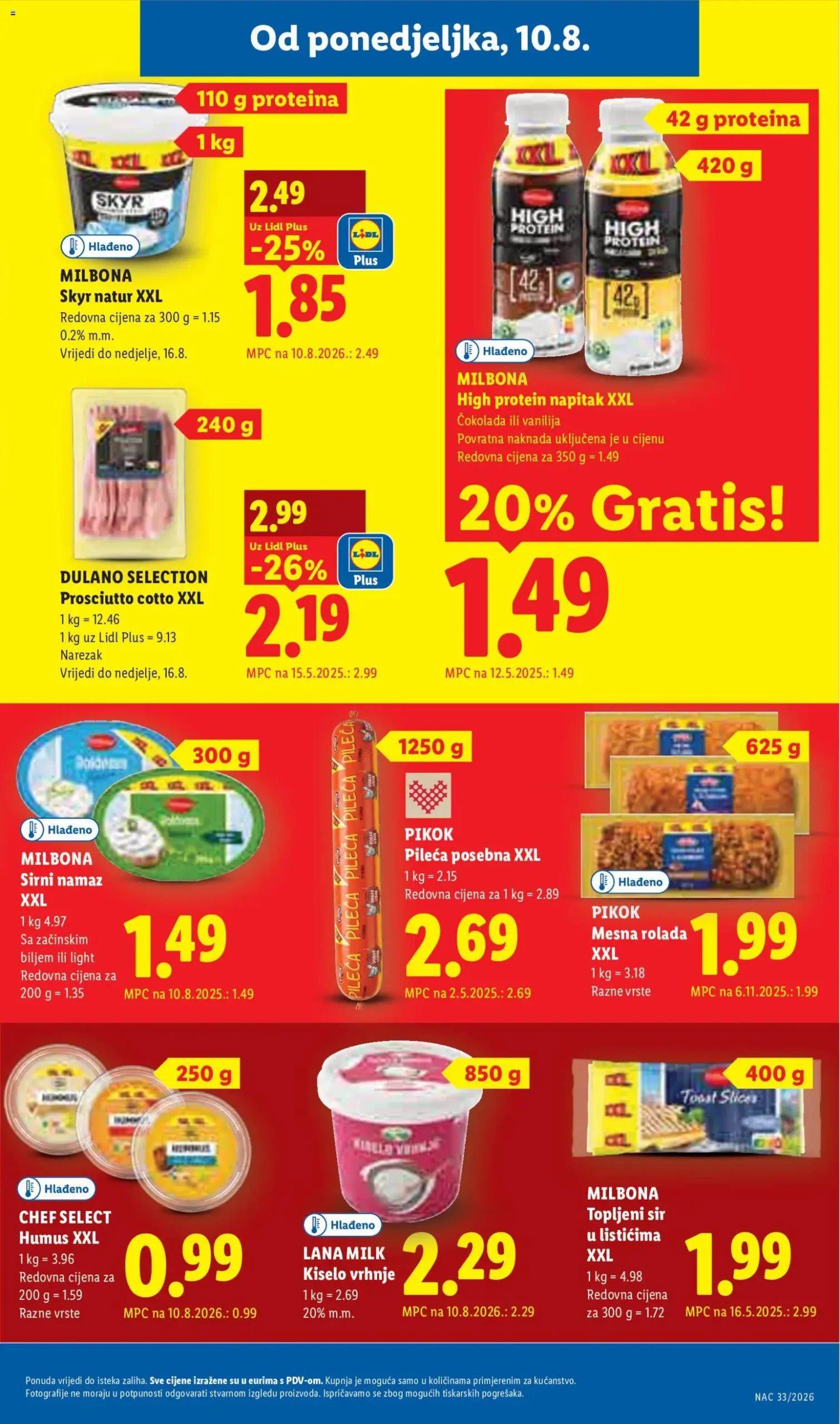 Lidl katalog akcija strana 15 – vrijedi od 10.8. do 16.8.2026.
