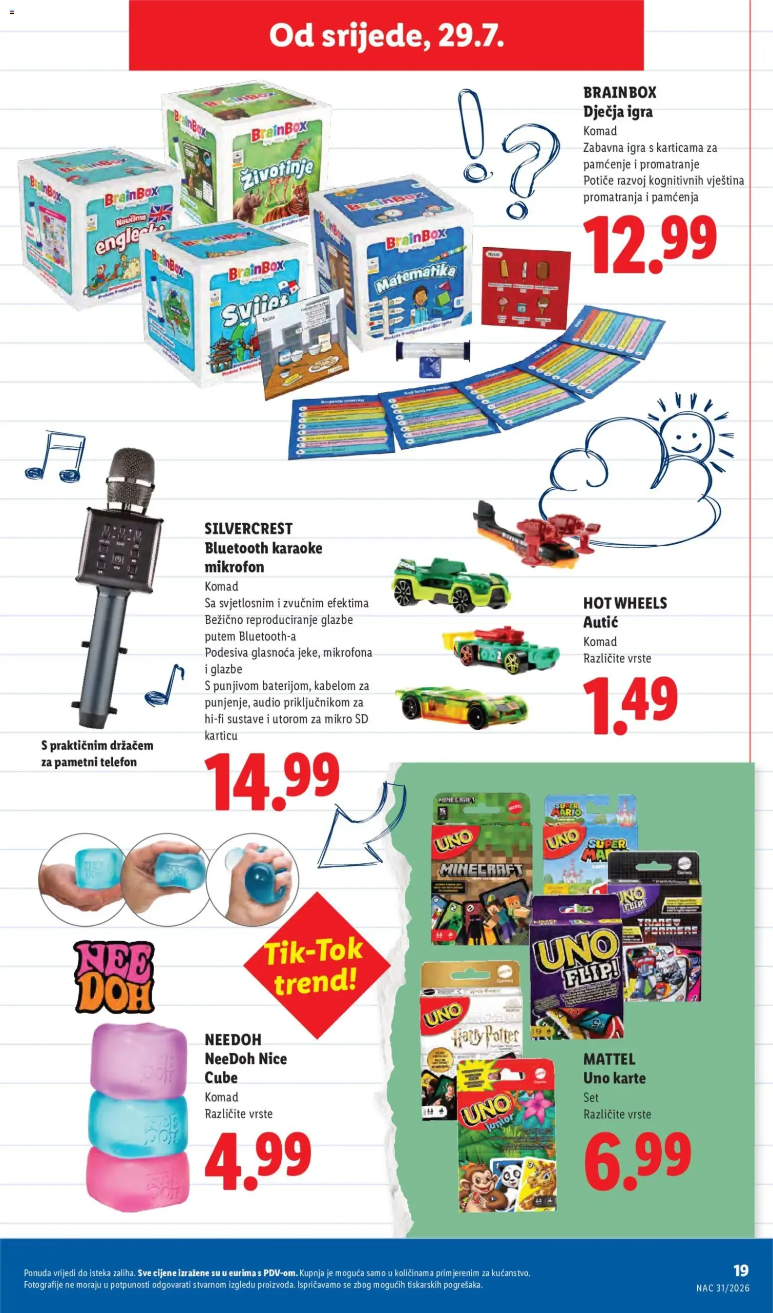 Lidl katalog akcija strana 19 – vrijedi od 29.7. do 1.9.2026.