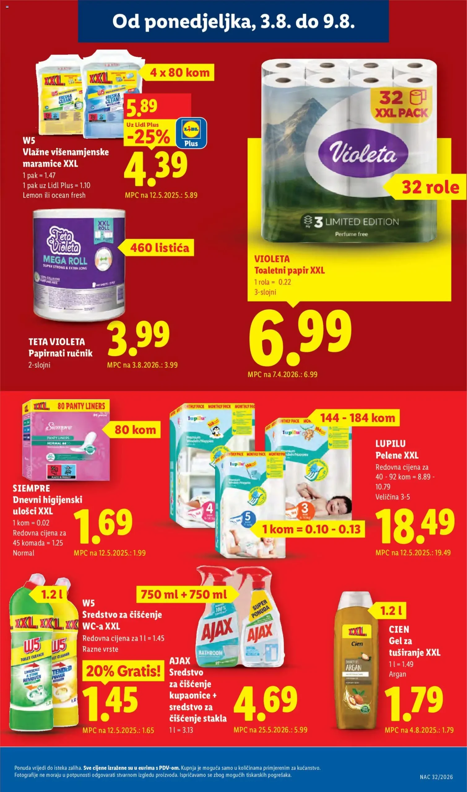 Lidl katalog akcija strana 21 – vrijedi od 3.8. do 9.8.2026.