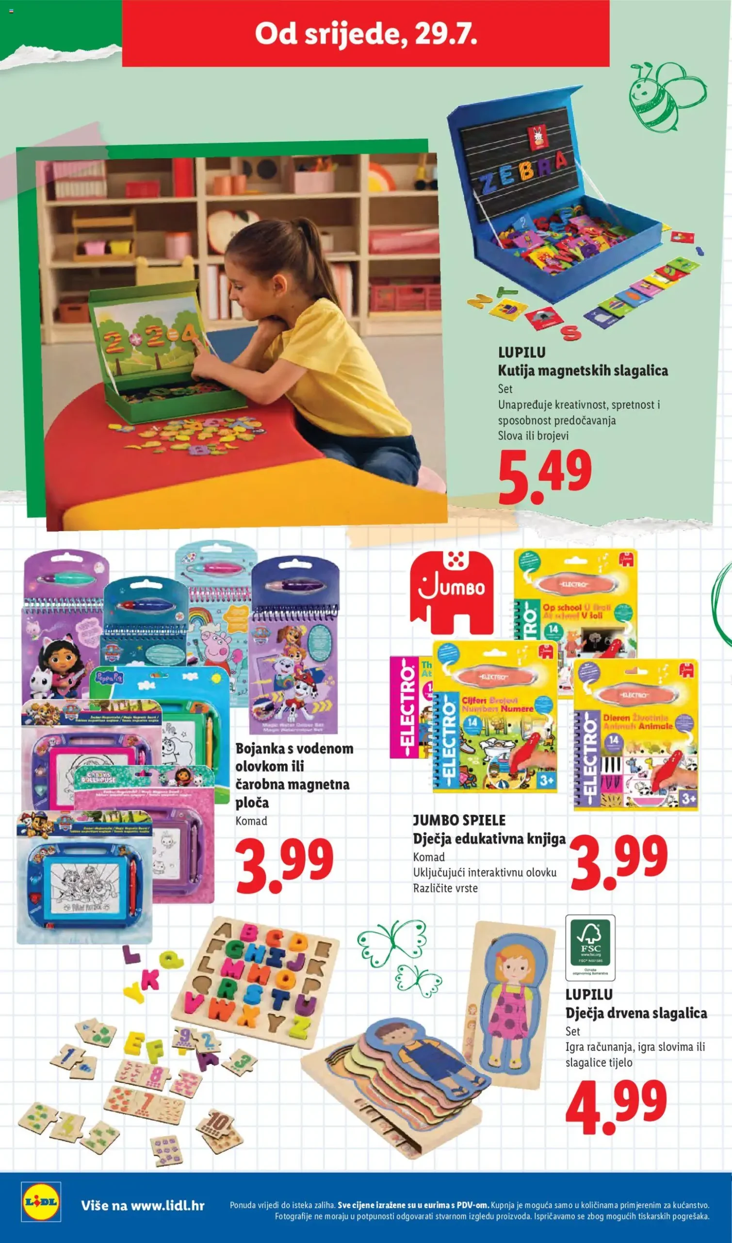 Lidl katalog akcija strana 22 – vrijedi od 29.7. do 1.9.2026.