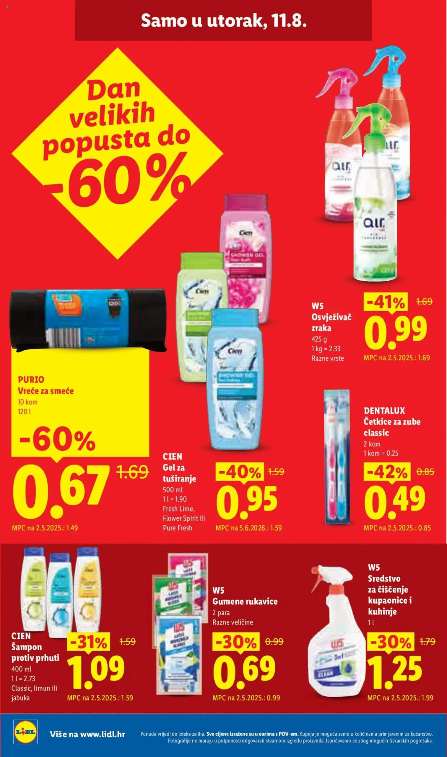 Lidl katalog akcija strana 26 – vrijedi od 10.8. do 16.8.2026.
