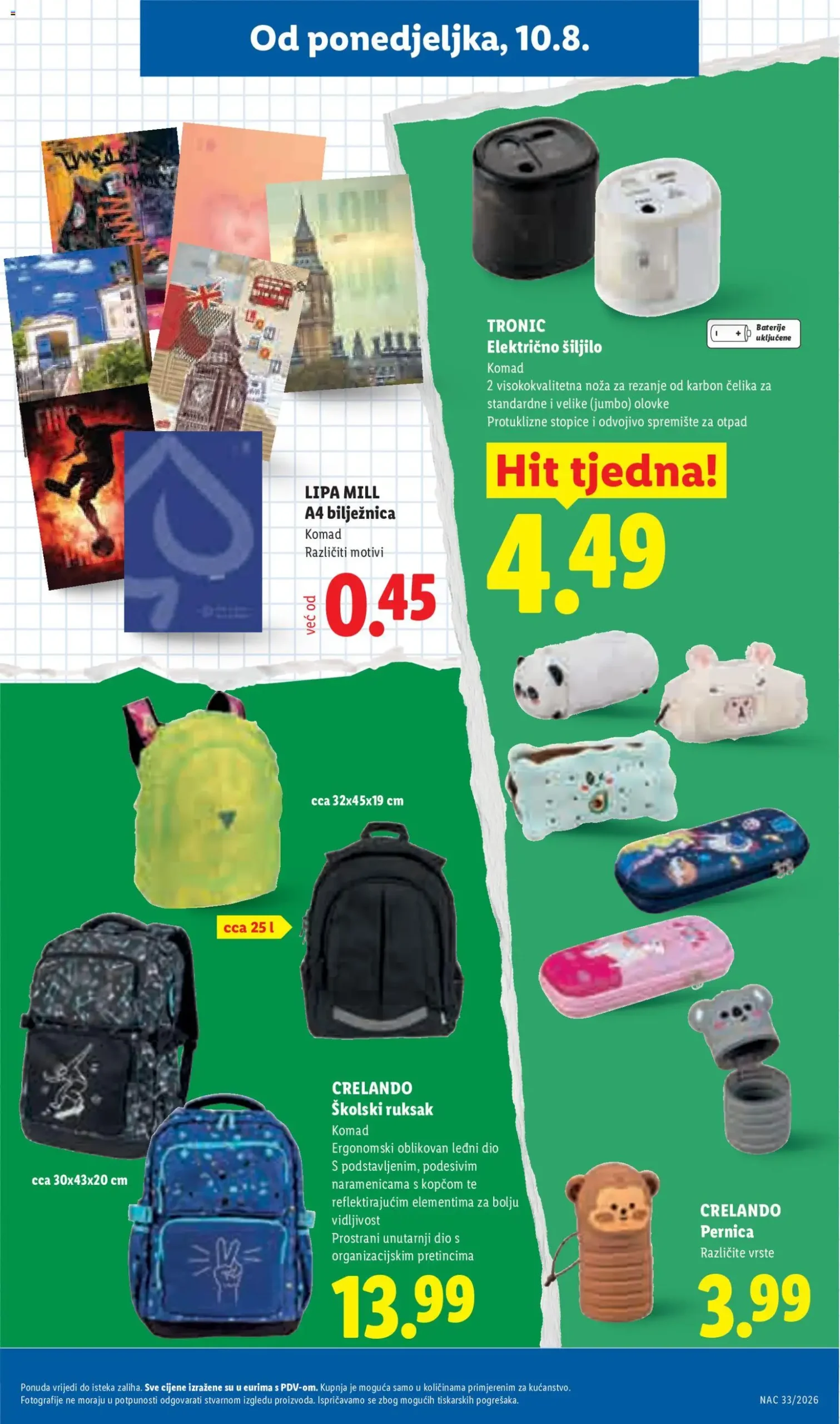 Lidl katalog akcija strana 31 – vrijedi od 10.8. do 16.8.2026.