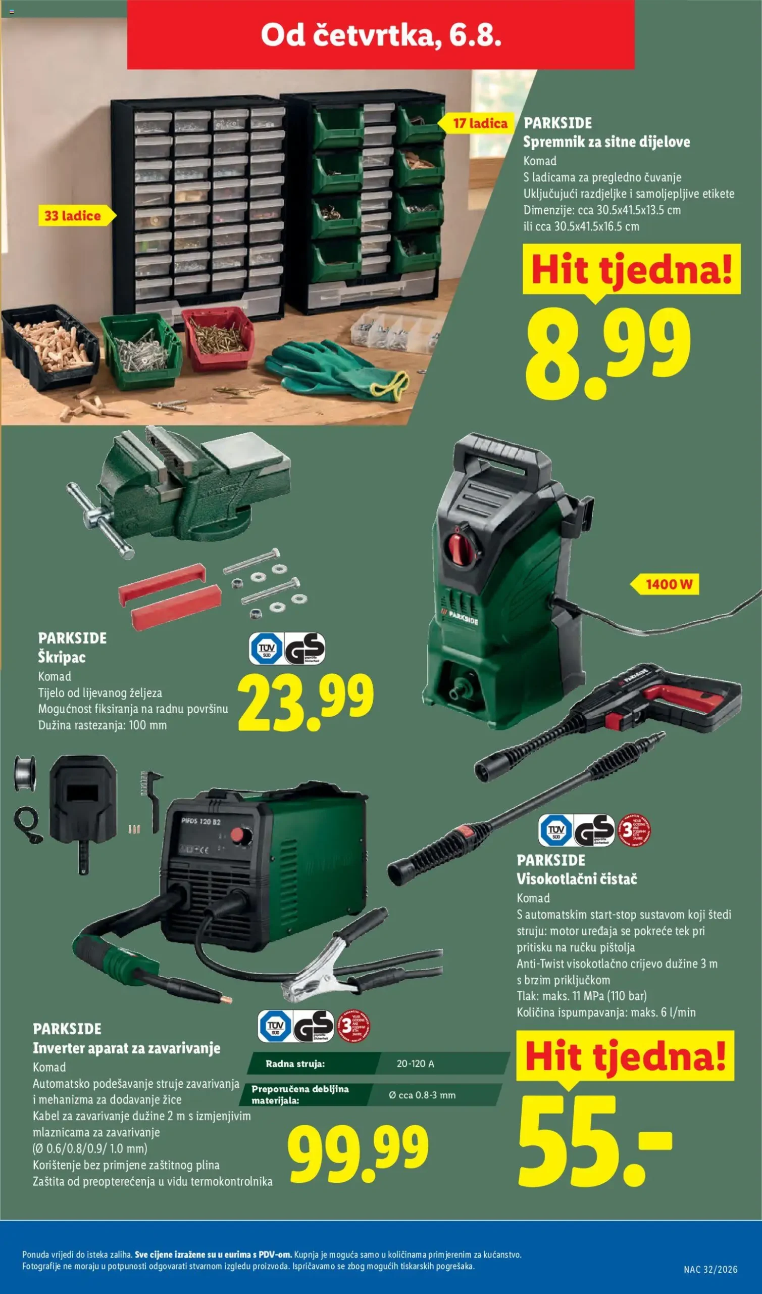 Lidl katalog akcija strana 35 – vrijedi od 3.8. do 9.8.2026.